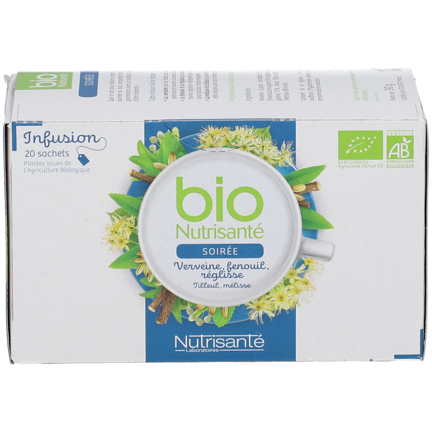 Nutrisanté Infusion Bio Soirée