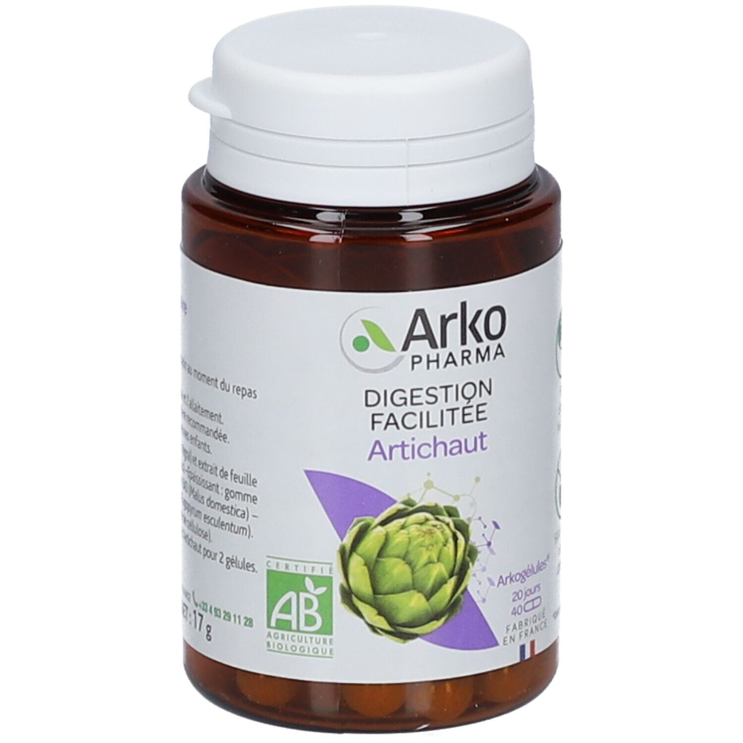 ARKOPHARMA Arkogélules Artichaut bio