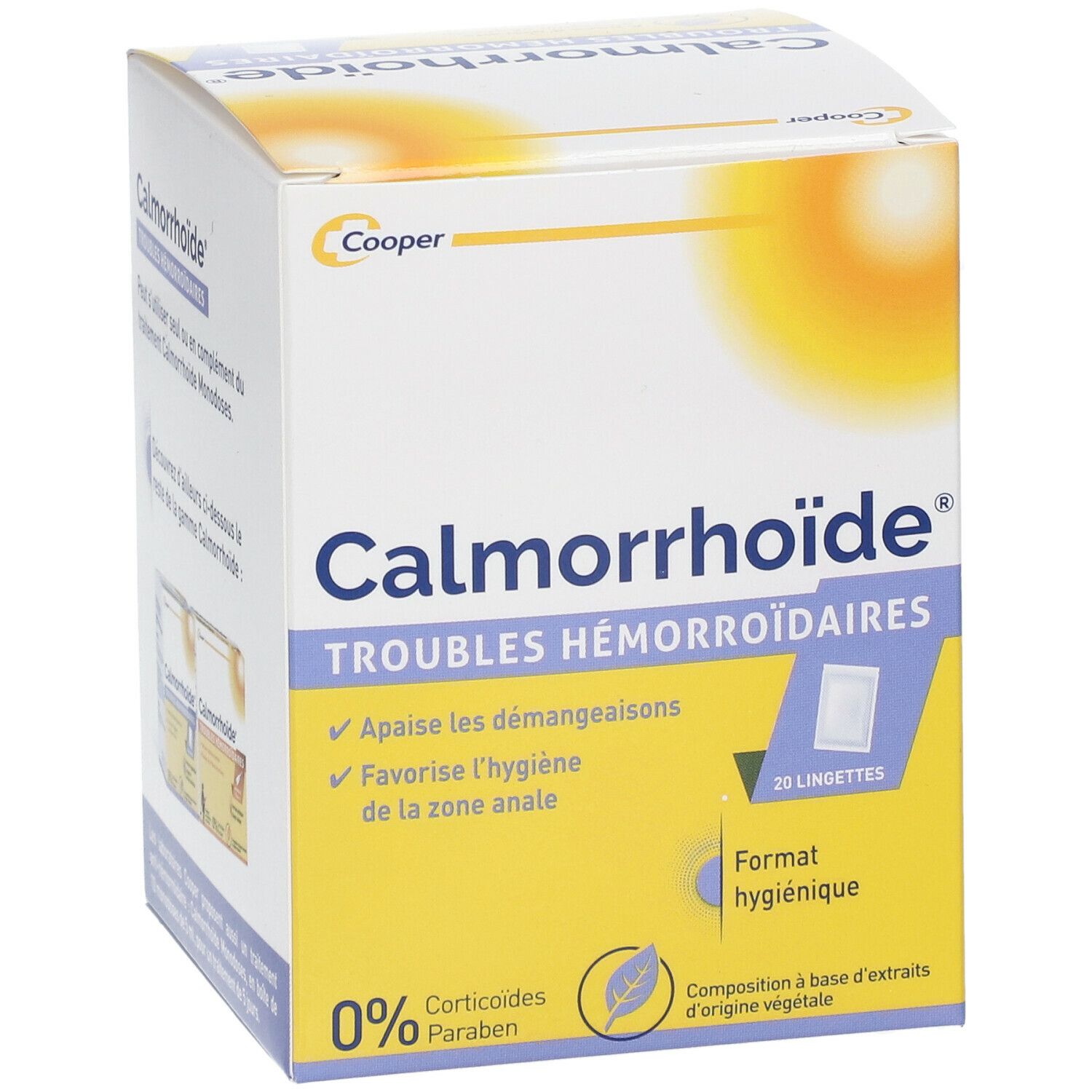 Calmorrhoïde® Lingettes Troubles Hémorroïdaires
