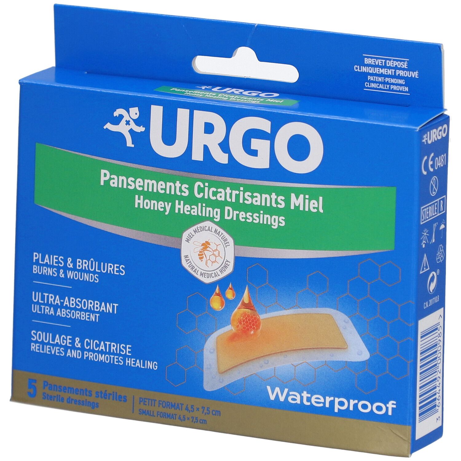 URGO Pansements Cicatrisants Miel