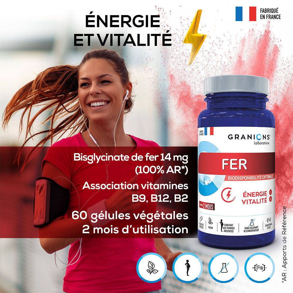 Laboratoire des Granions® Fer