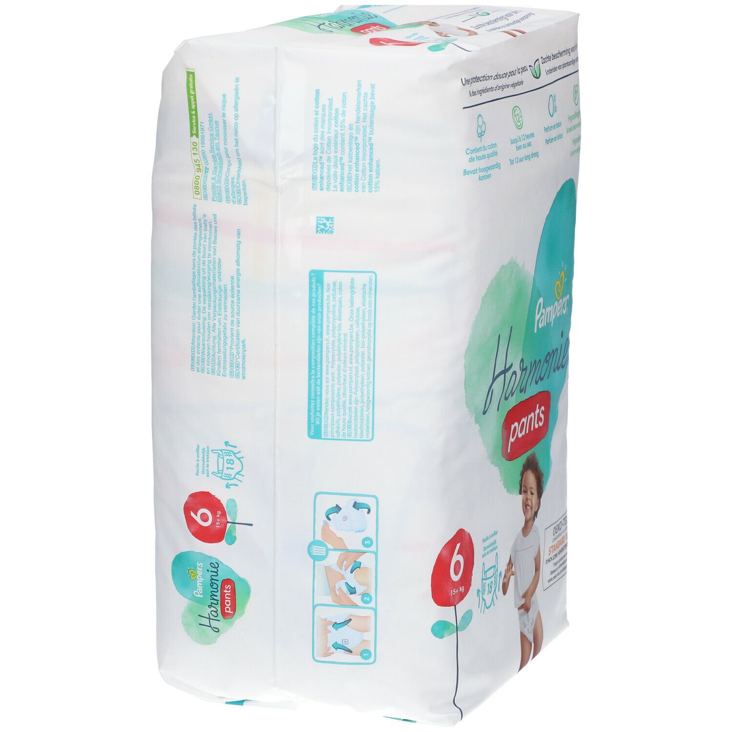 Pampers® Harmonie Pants Couches-culottes Taille 6, +15 kg