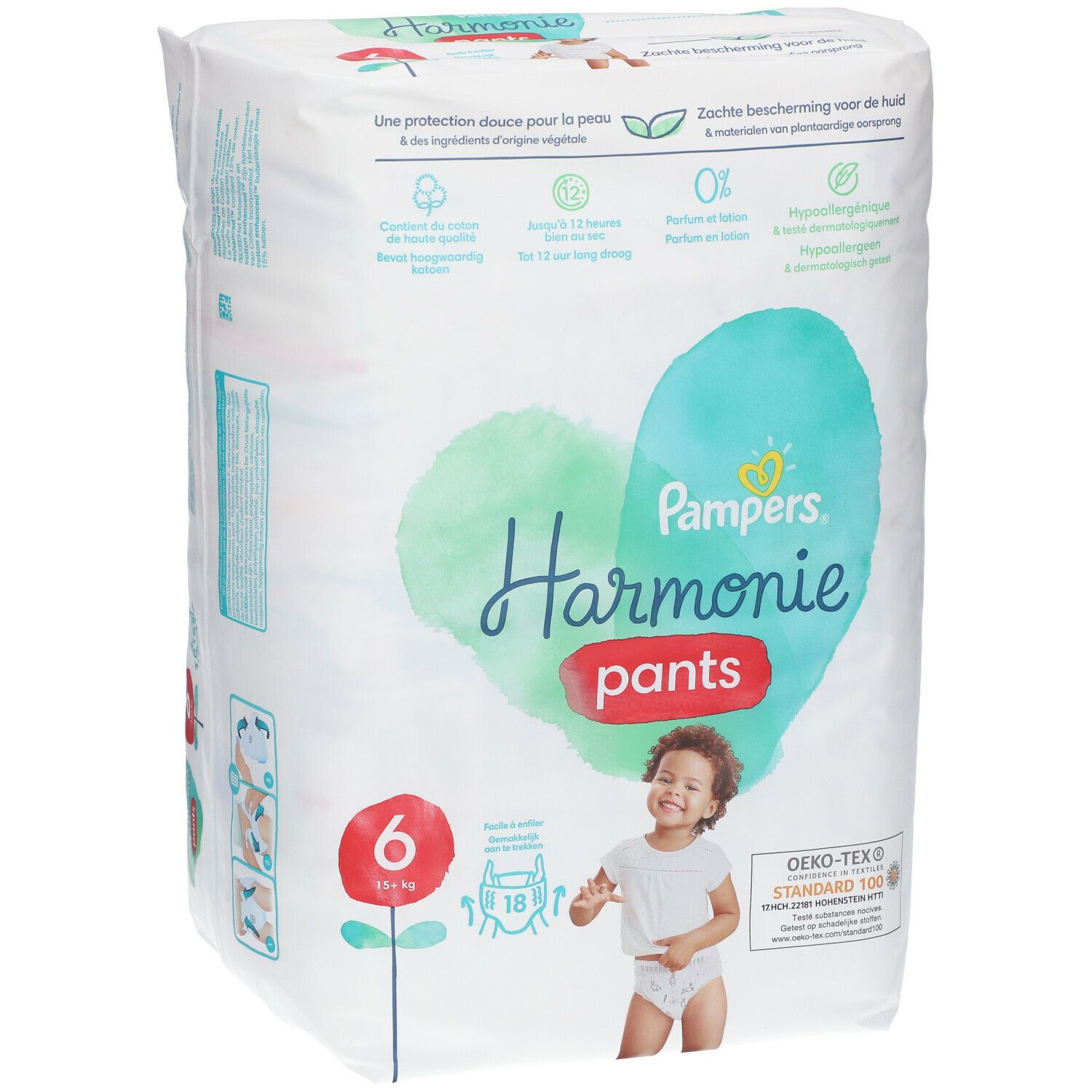 Pampers® Harmonie Pants Couches-culottes Taille 6, +15 kg