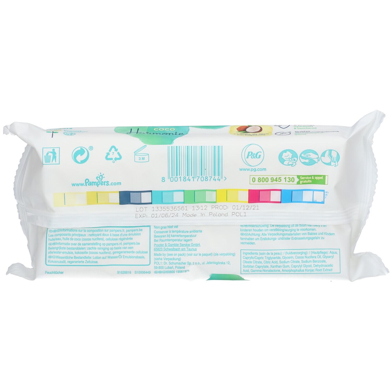 Pampers® Coco Harmonie Lingettes
