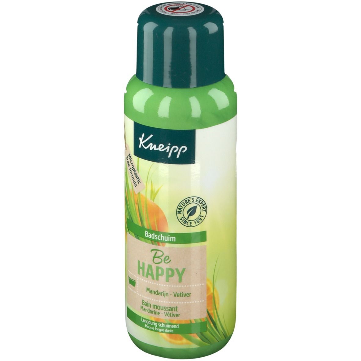 Kneipp® Bain moussant Be Happy Mandarine - Vetiver