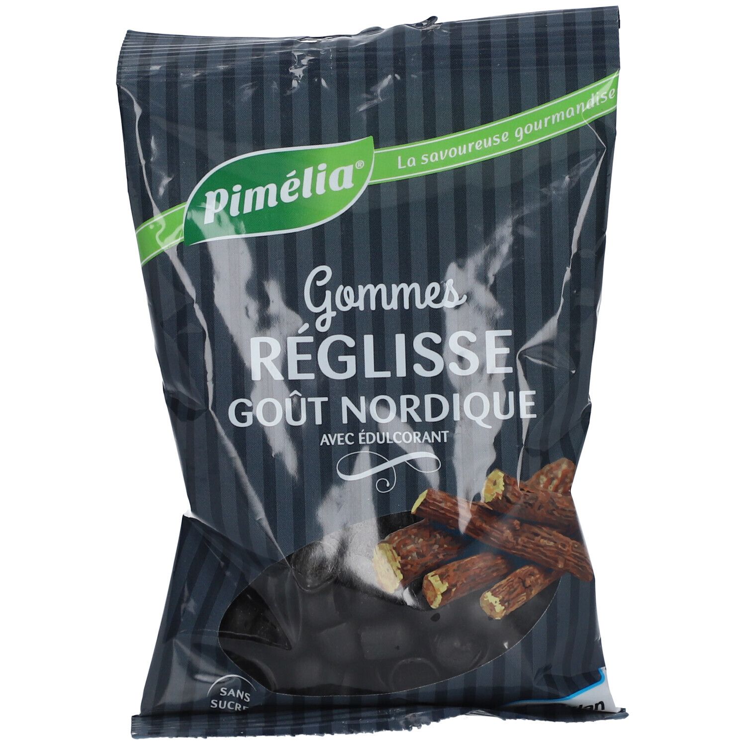 Pimélia Gommes Réglisse Goût nordique avec édulcorant