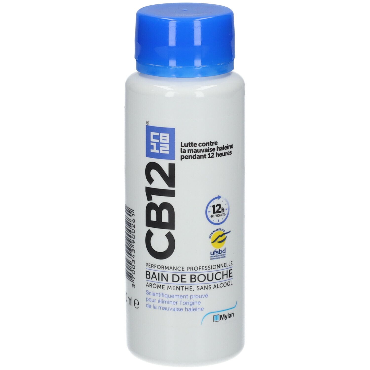 CB12 Bain de Bouche Menthe Effet 12h 250 ml - Redcare Pharmacie