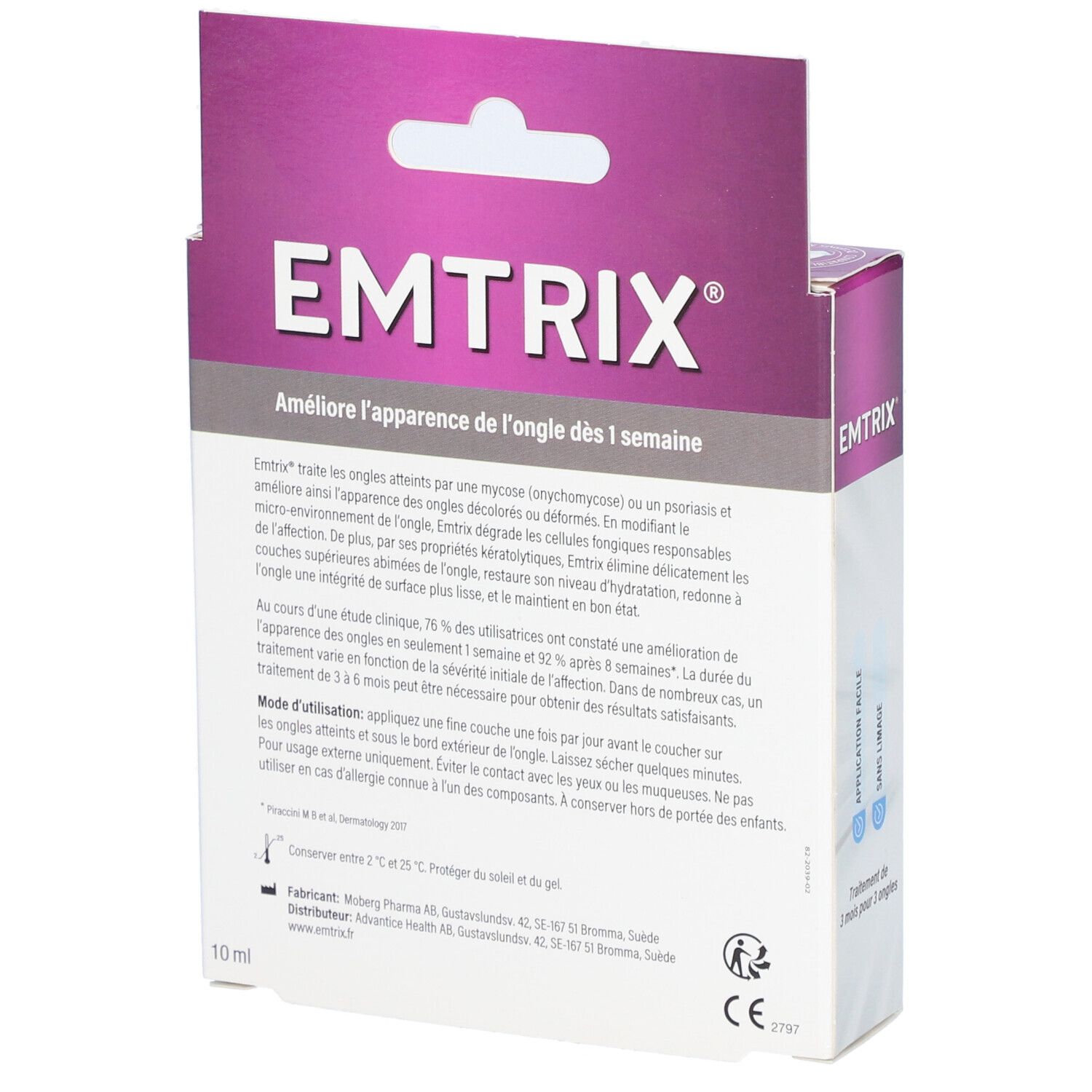 Emtrix Traitement Mycose de l'Ongle