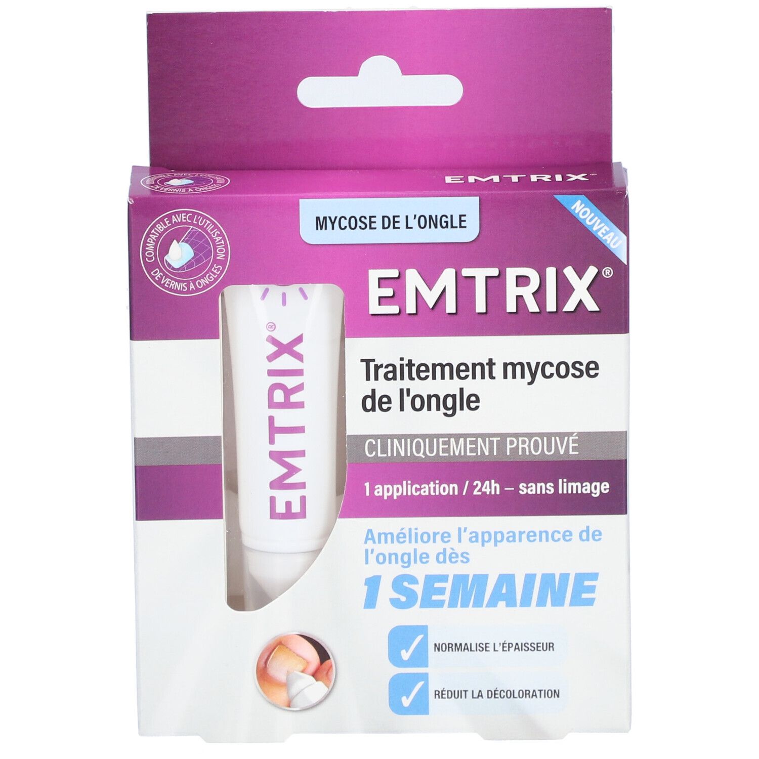Emtrix Traitement Mycose de l'Ongle