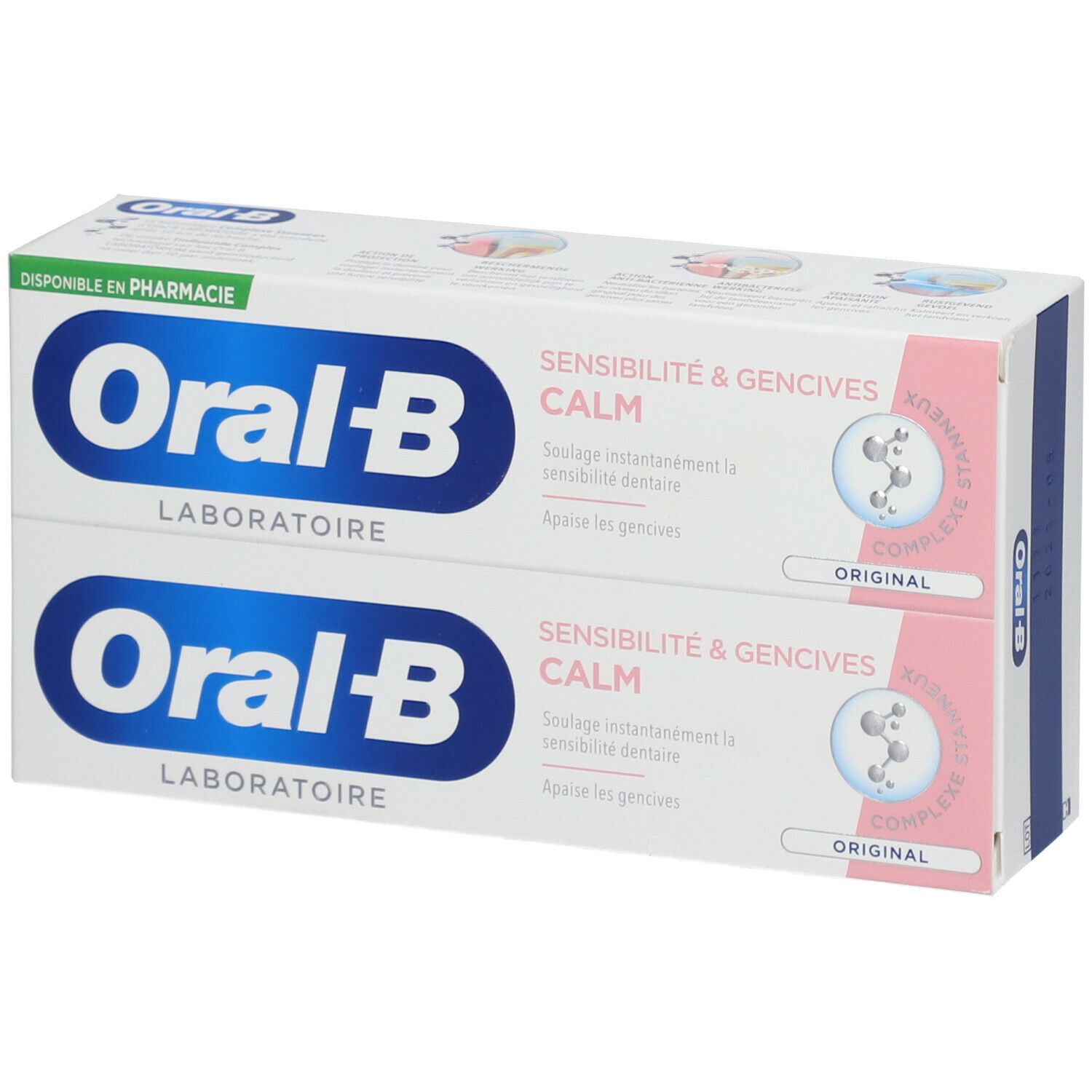 Oral-B Laboratoire Sensibilité & Gencives CALM Original Dentifrice