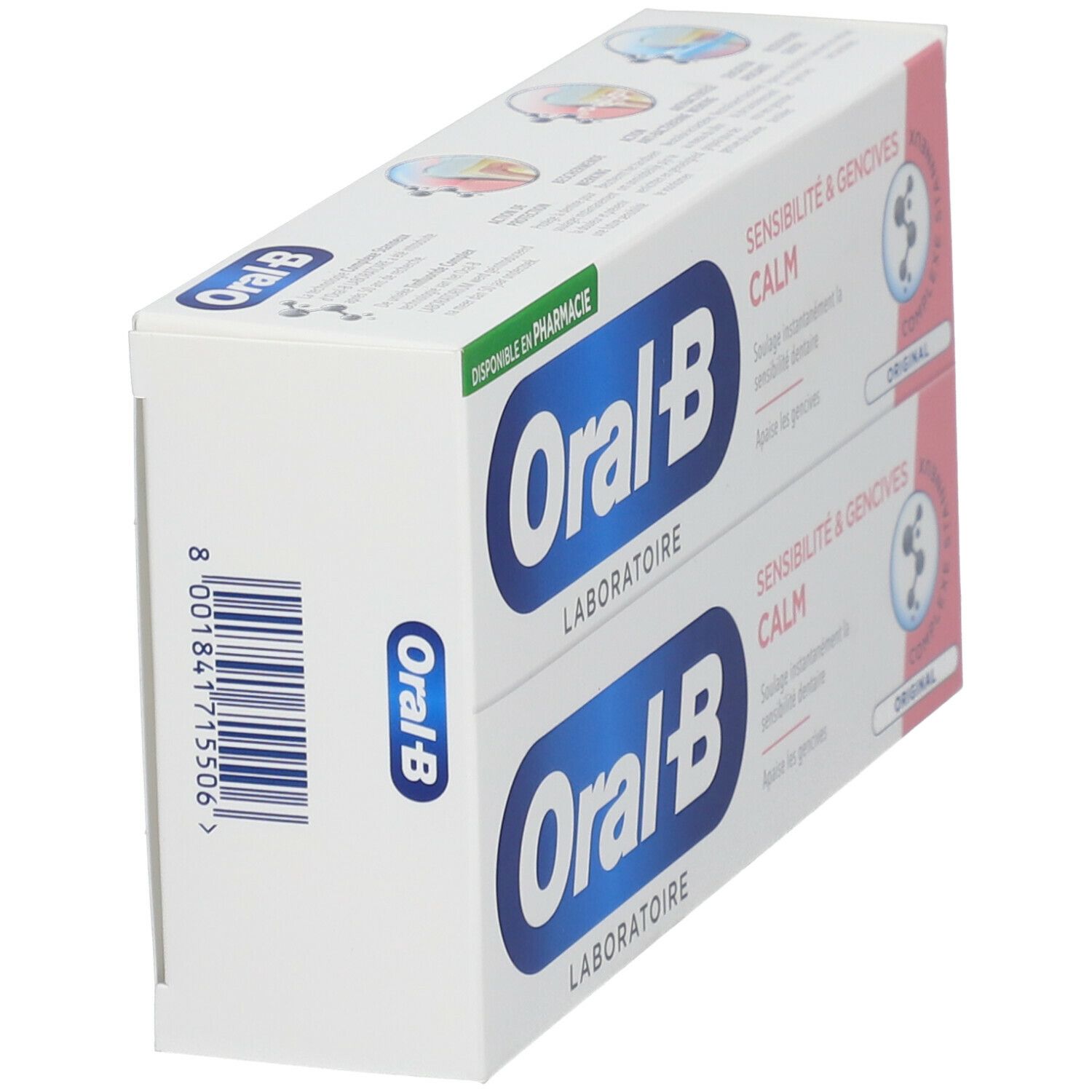 Oral-B Laboratoire Sensibilité & Gencives CALM Original Dentifrice