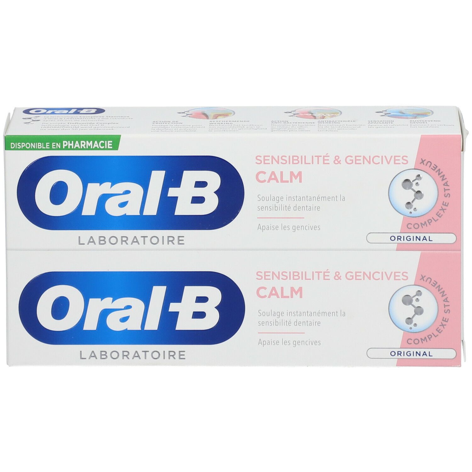 Oral-B Laboratoire Sensibilité & Gencives CALM Original Dentifrice