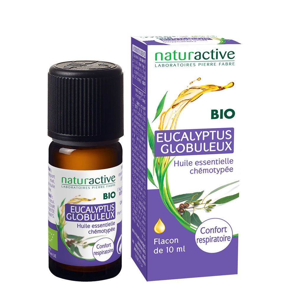 naturactive Eucalyptus globuleux Huile essentielle BIO