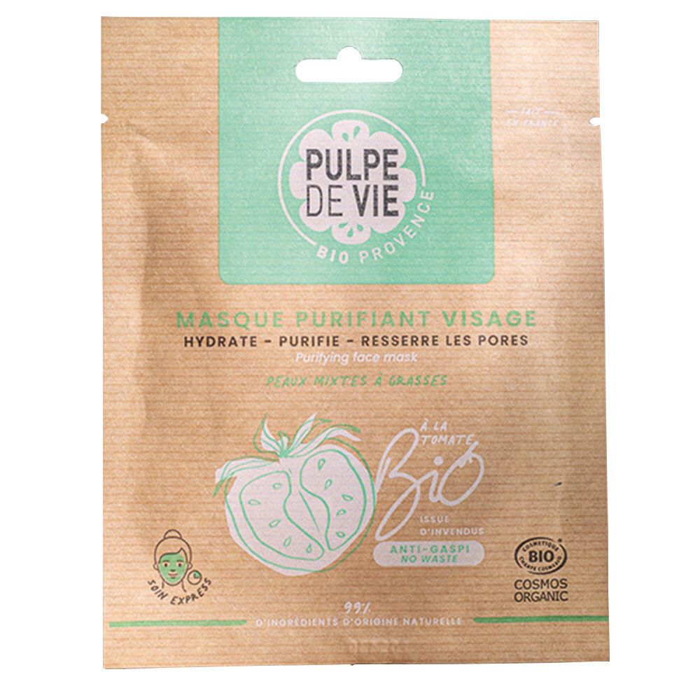 PULPE DE VIE Masque en tissu purifiant