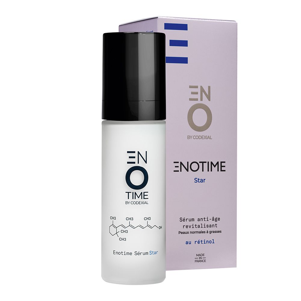 Enotime Star Sérum Jeunesse Revitalisant au Rétinol, Sérum revitalisant au rétinol, fl 30
