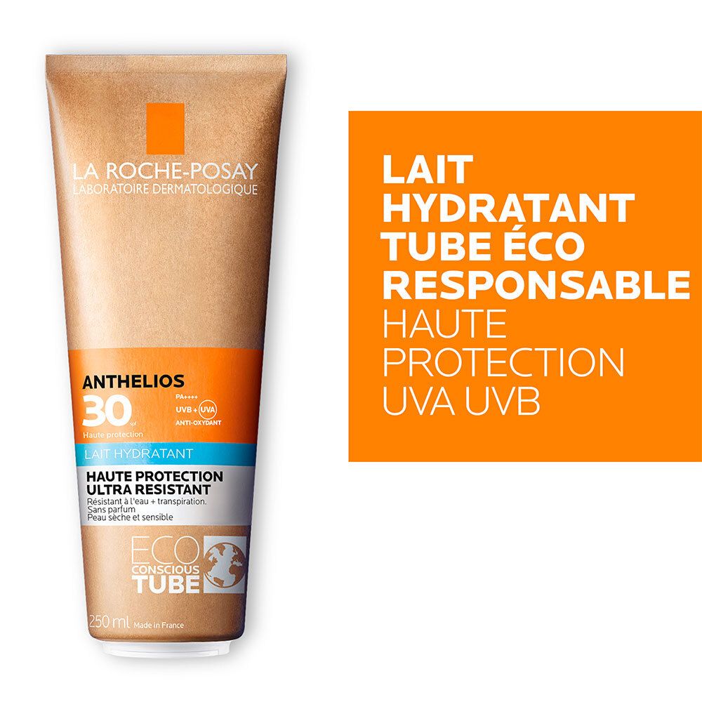 LA ROCHE POSAY Anthelios Lait Hydratant Corps SPF 30 Sans Parfum