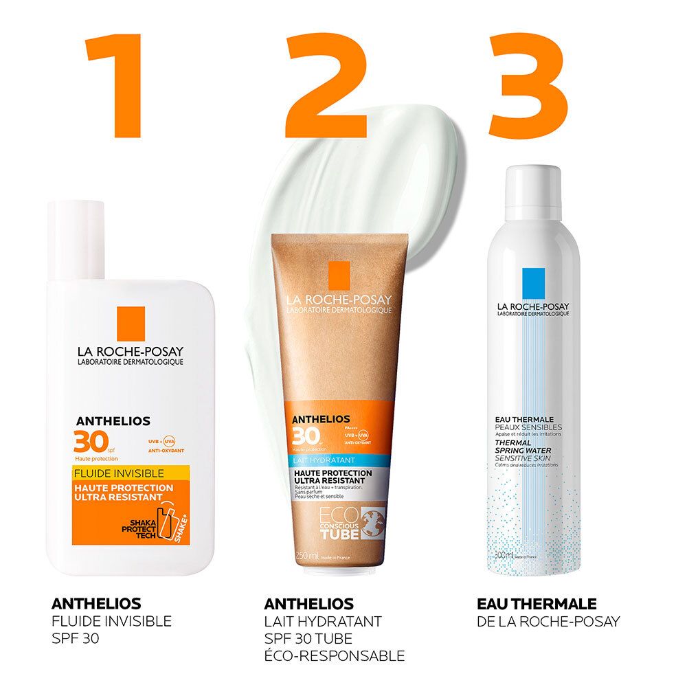 LA ROCHE POSAY Anthelios Lait Hydratant Corps SPF 30 Sans Parfum
