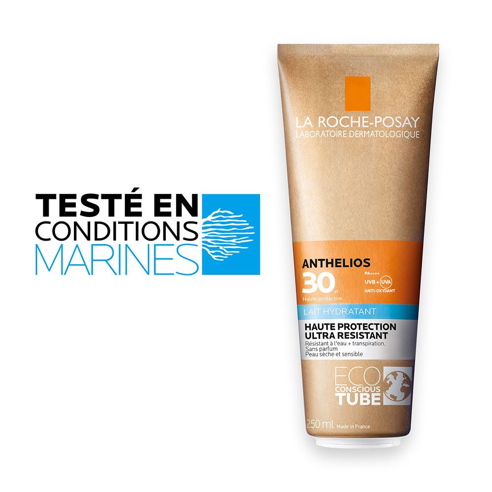LA ROCHE POSAY Anthelios Lait Hydratant Corps SPF 30 Sans Parfum