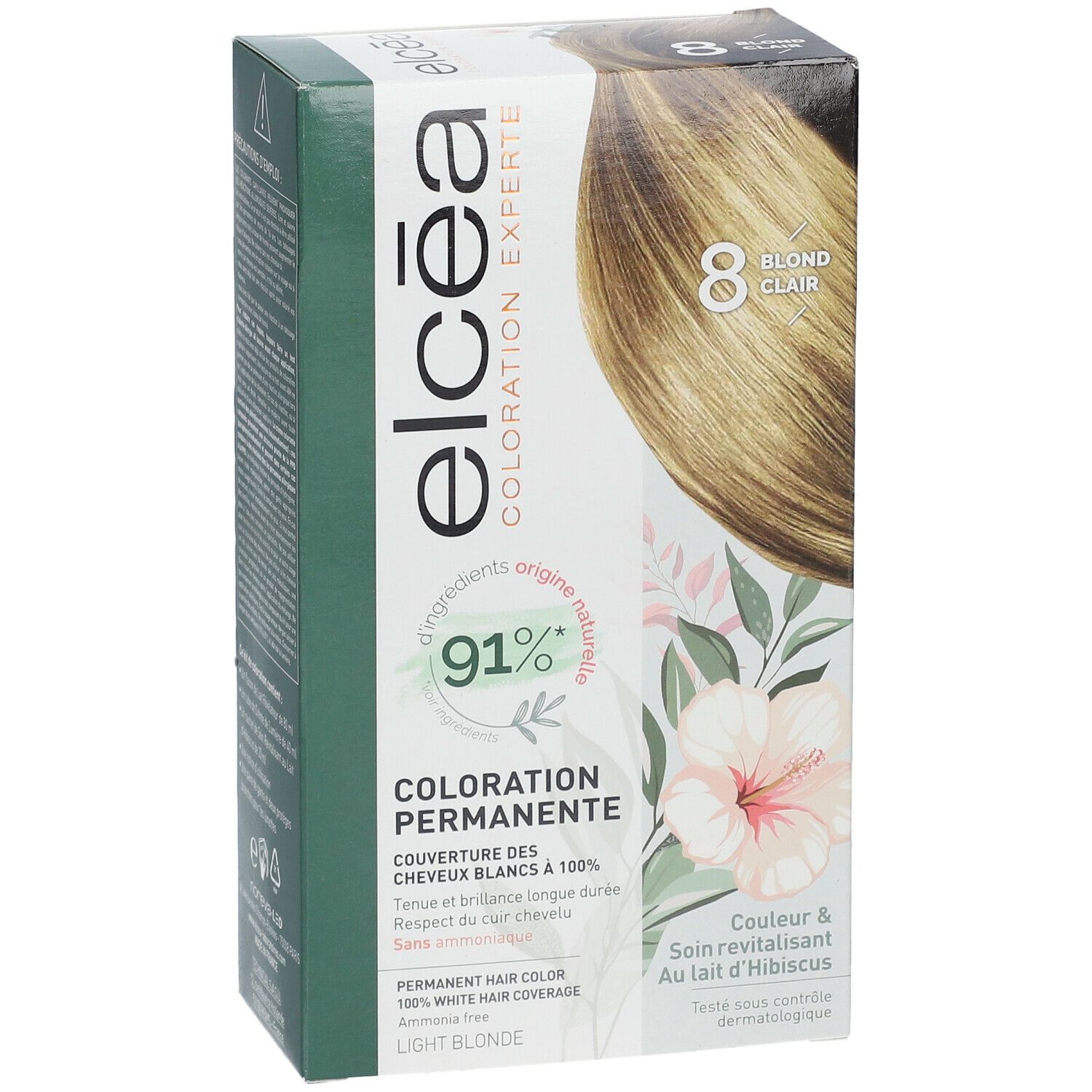 ELCÉA Coloration Experte Permanente Blond Clair – 8