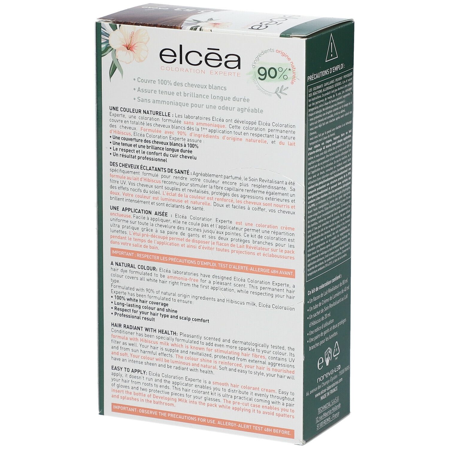 elcéa Coloration Permanente Cacao – 6.53
