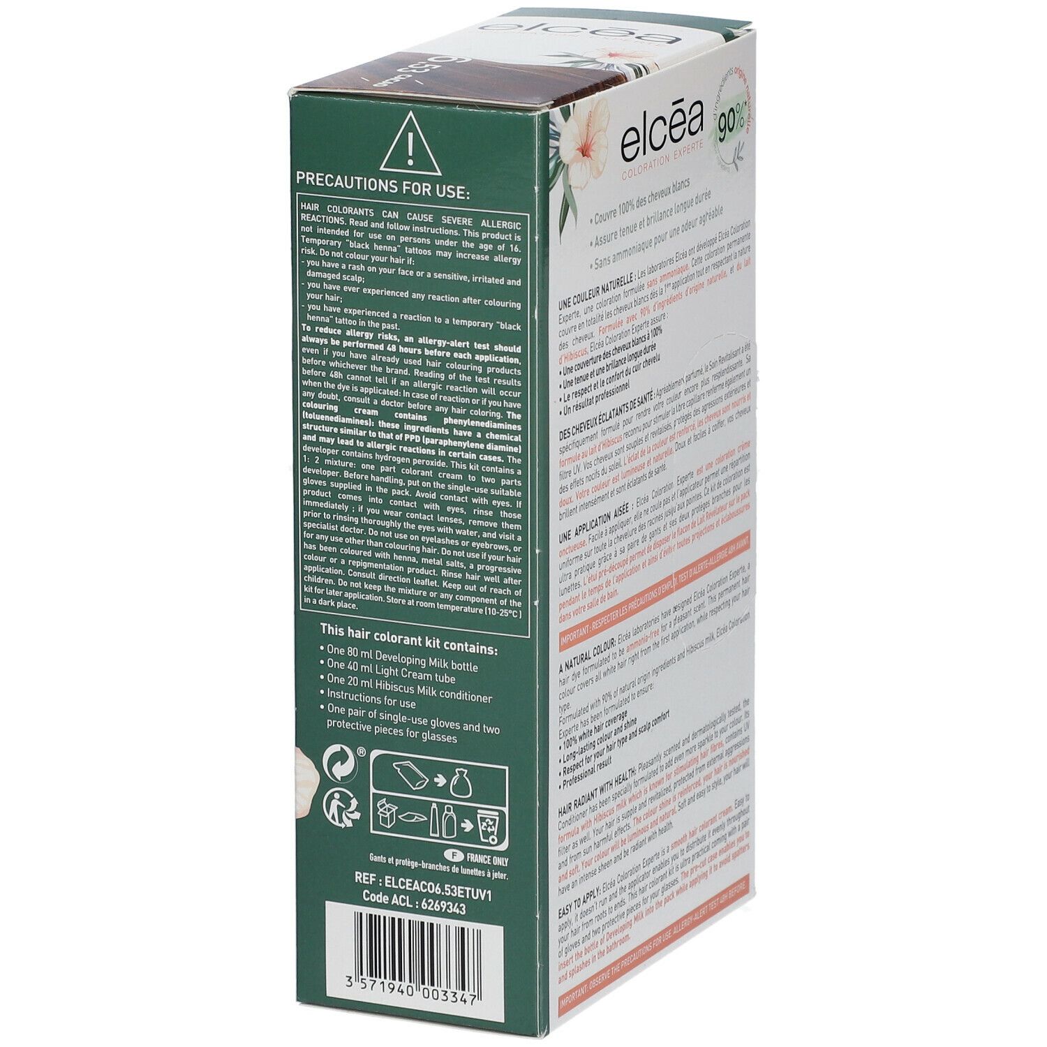 elcéa Coloration Permanente Cacao – 6.53
