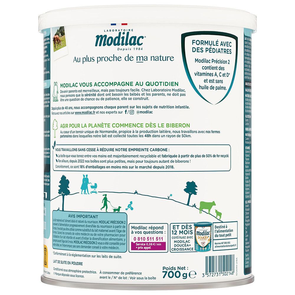 Modilac Précision 2ème Âge de 6 à 12 Mois