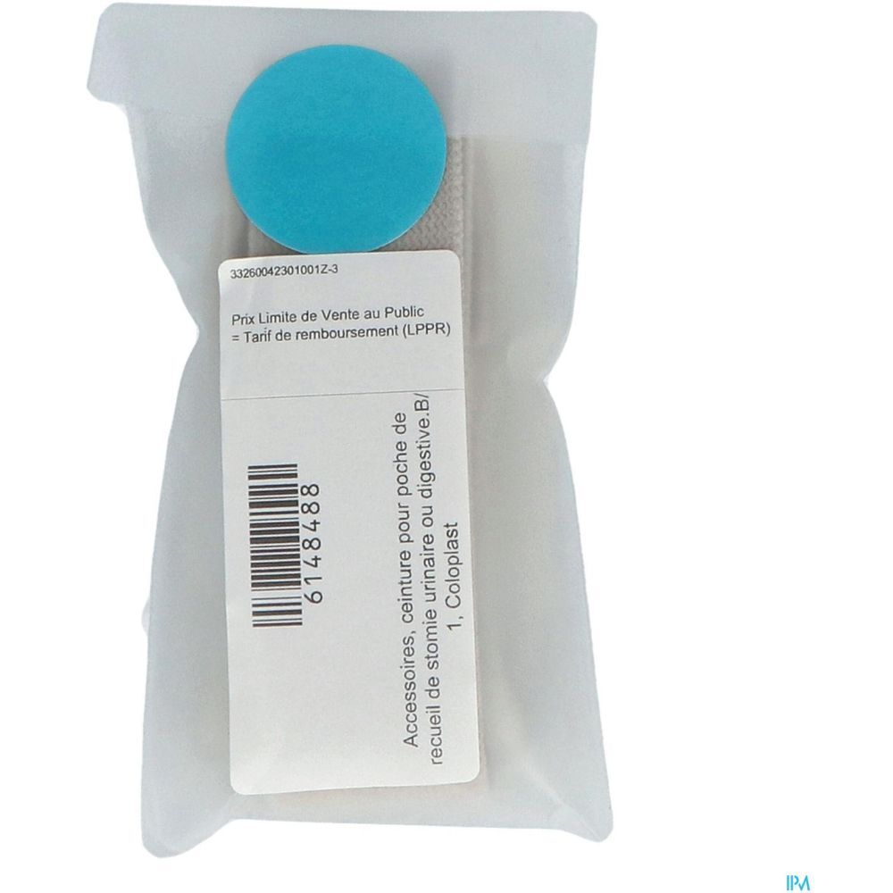 BRAVA SENSURA MIO - Ceinture de fixation réglable pour poche de stomie, système 2 pièces.