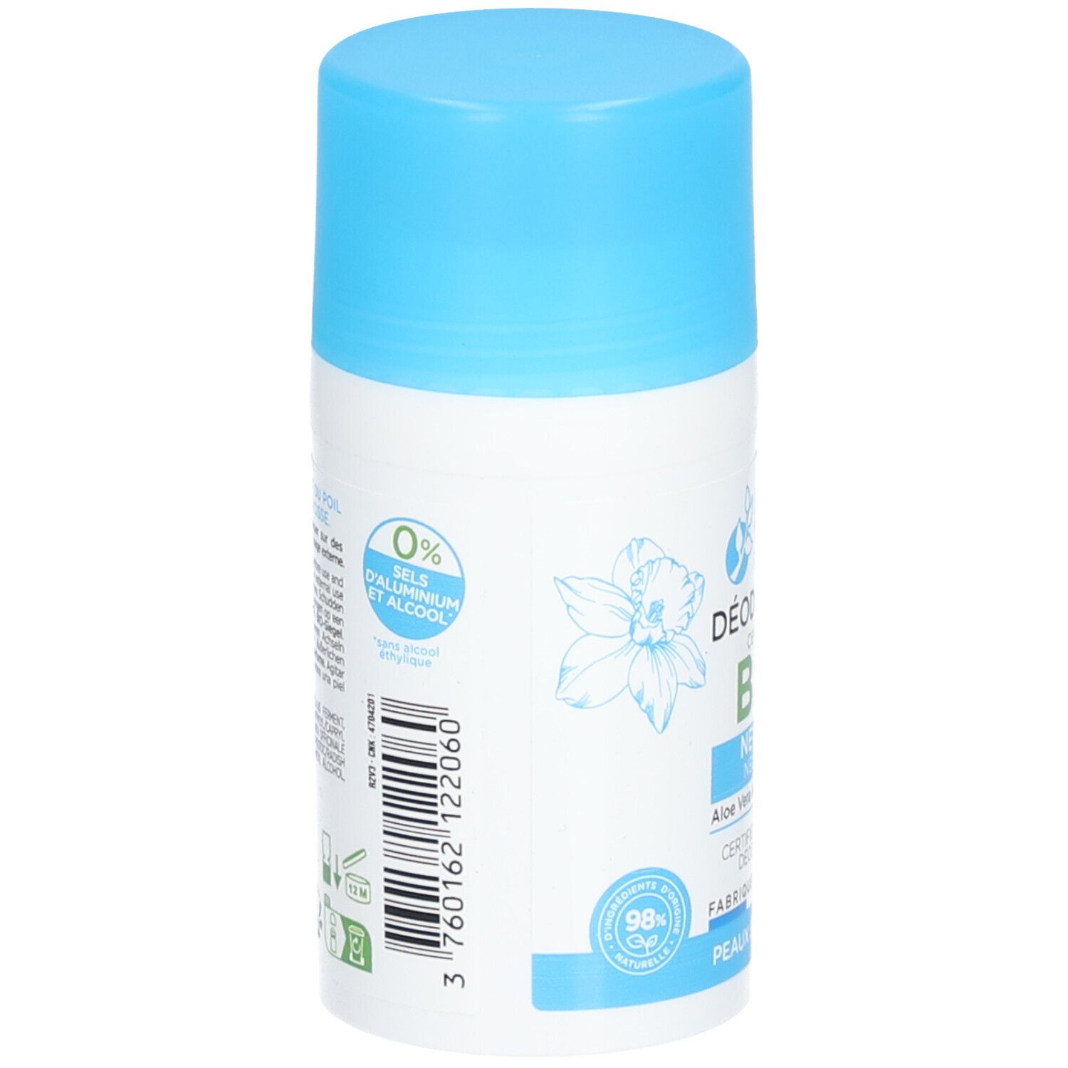 mkl DÉODORANT CERTIFIÉ BIO - NEUTRE
