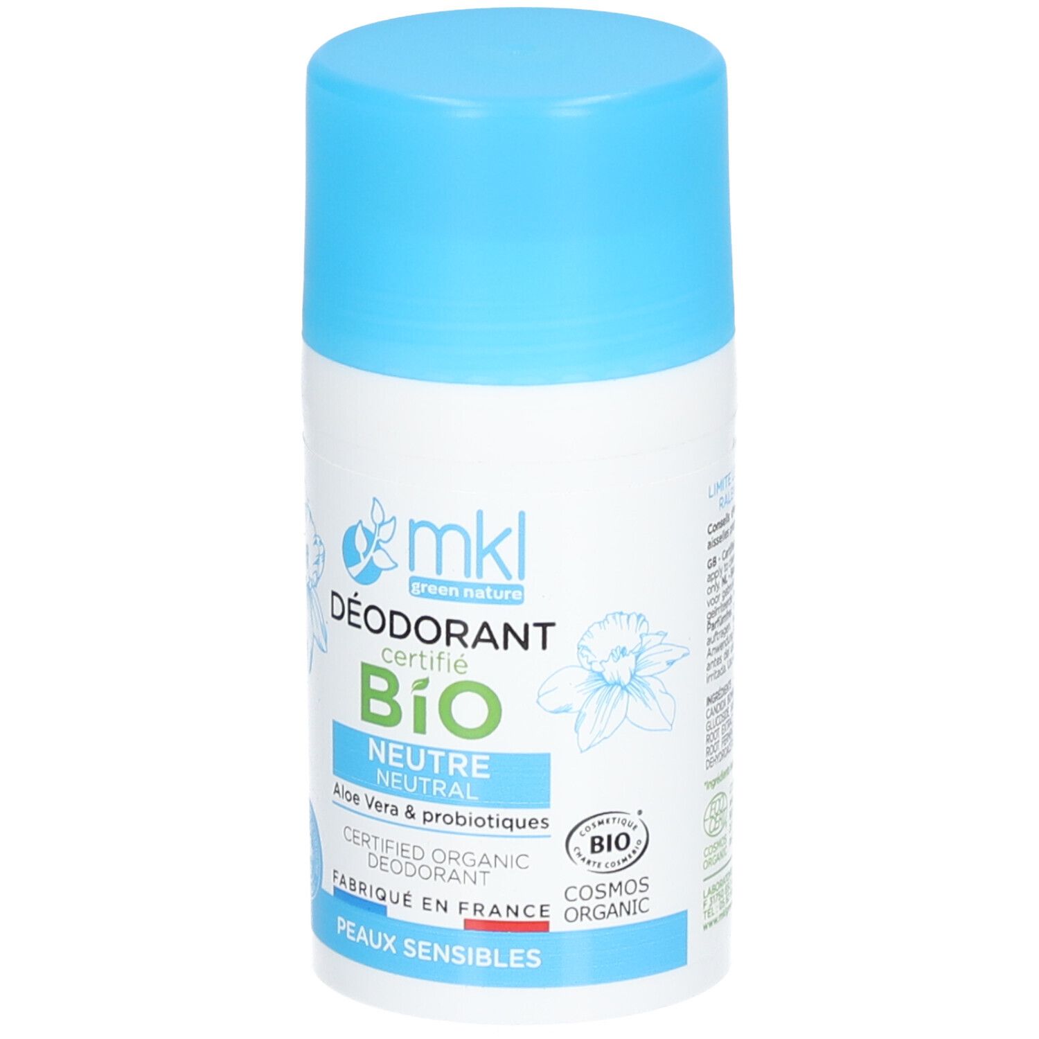 mkl DÉODORANT CERTIFIÉ BIO - NEUTRE