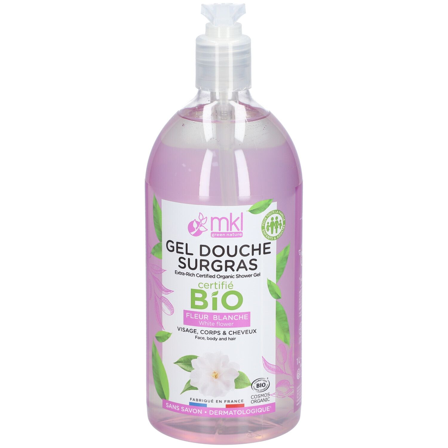 Crème douche au beurre de Karité - 1L | Douce Nature