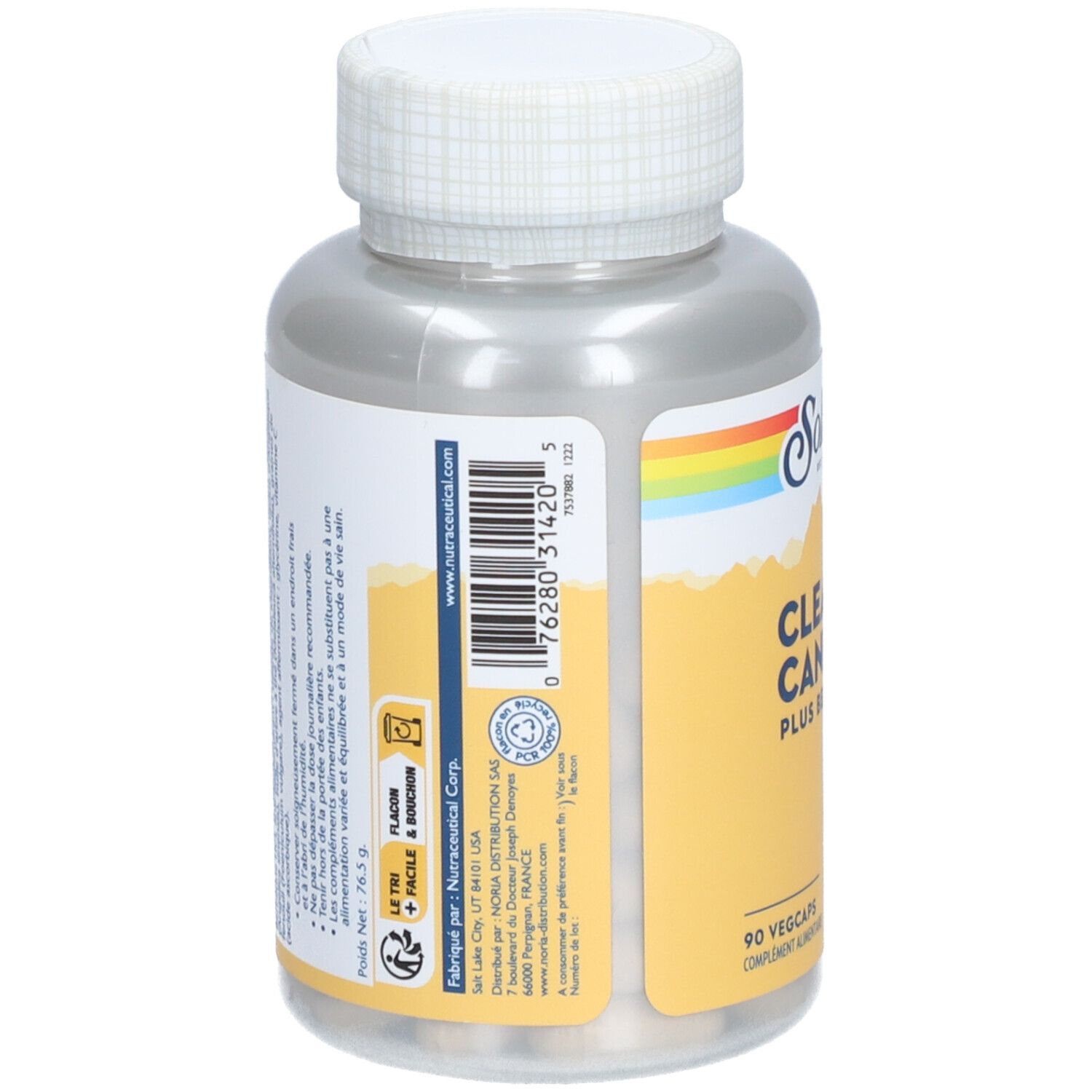 Solaray Cleanse Candida Plus Berbérine