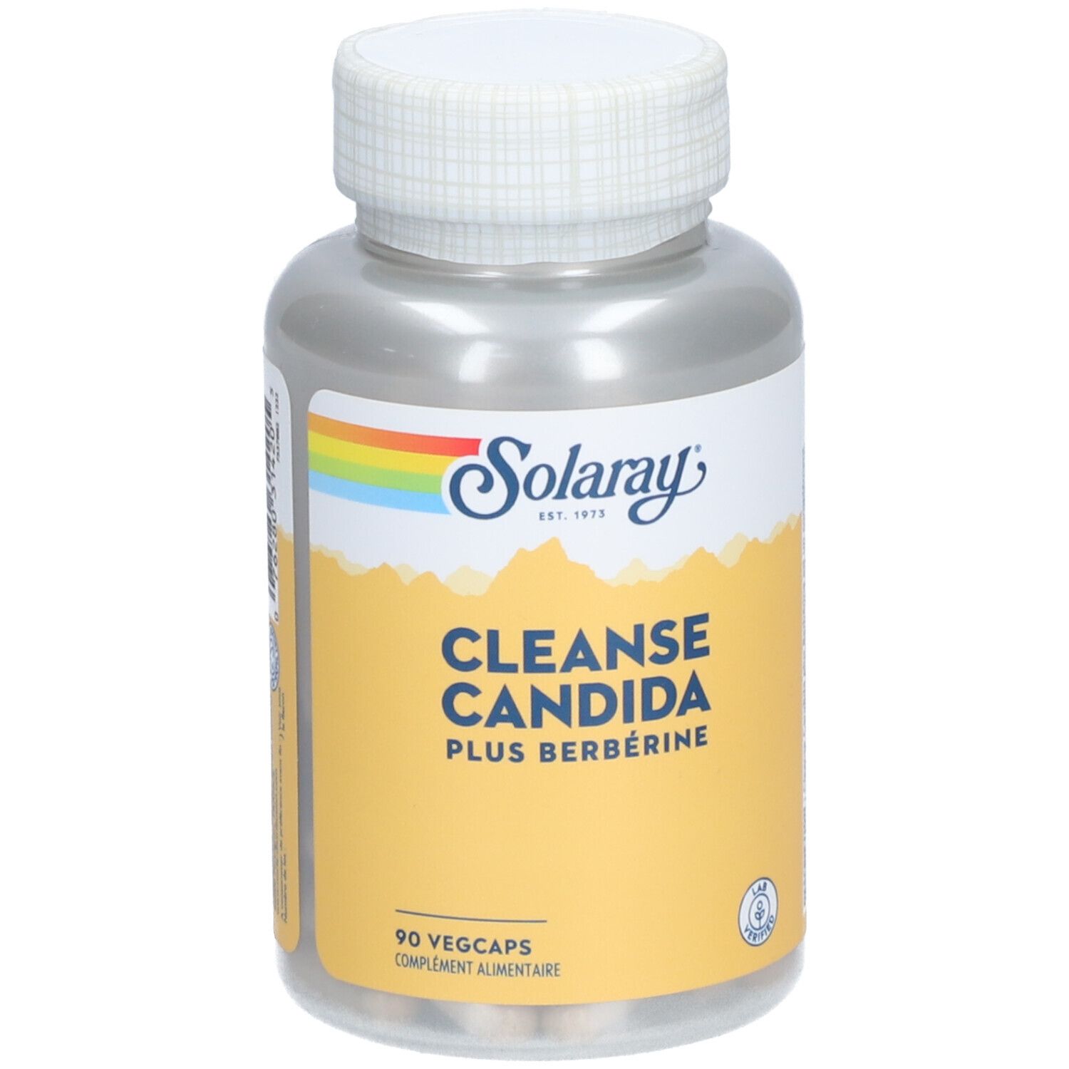 Solaray Cleanse Candida Plus Berbérine