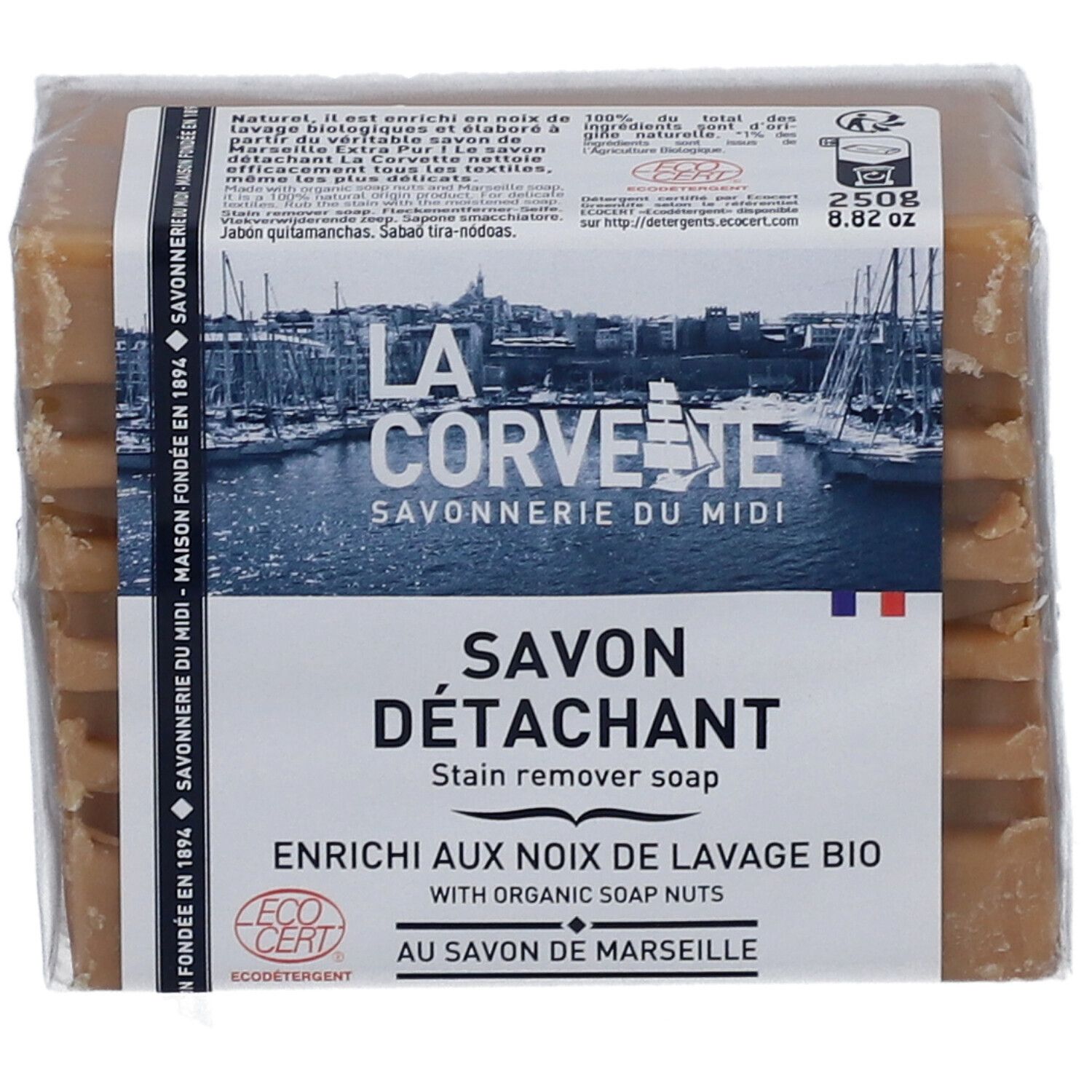 LA CORVETTE Savon détachant au savon de Marseille