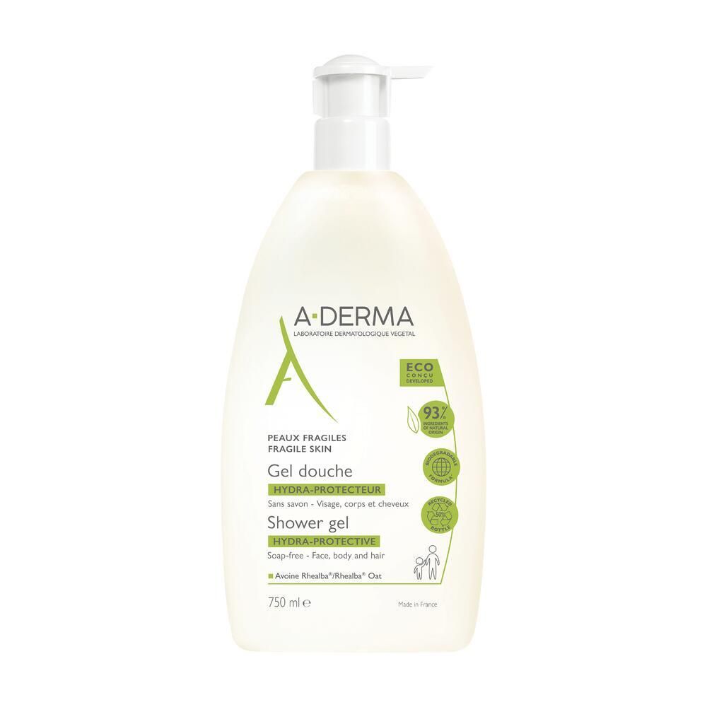 A-DERMA LES INDISPENSABLES Gel douche hydra-protecteur
