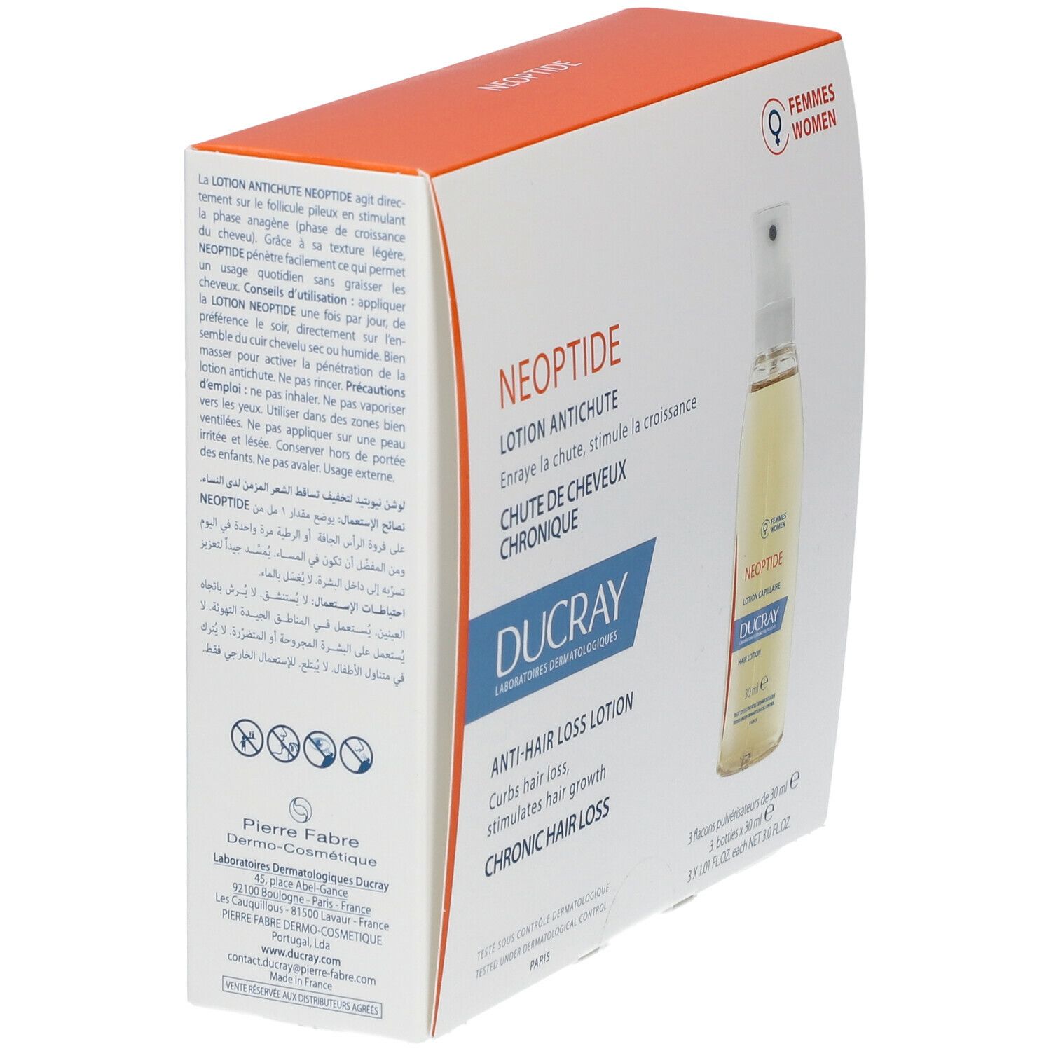 DUCRAY Neoptide Lotion Antichute Femme