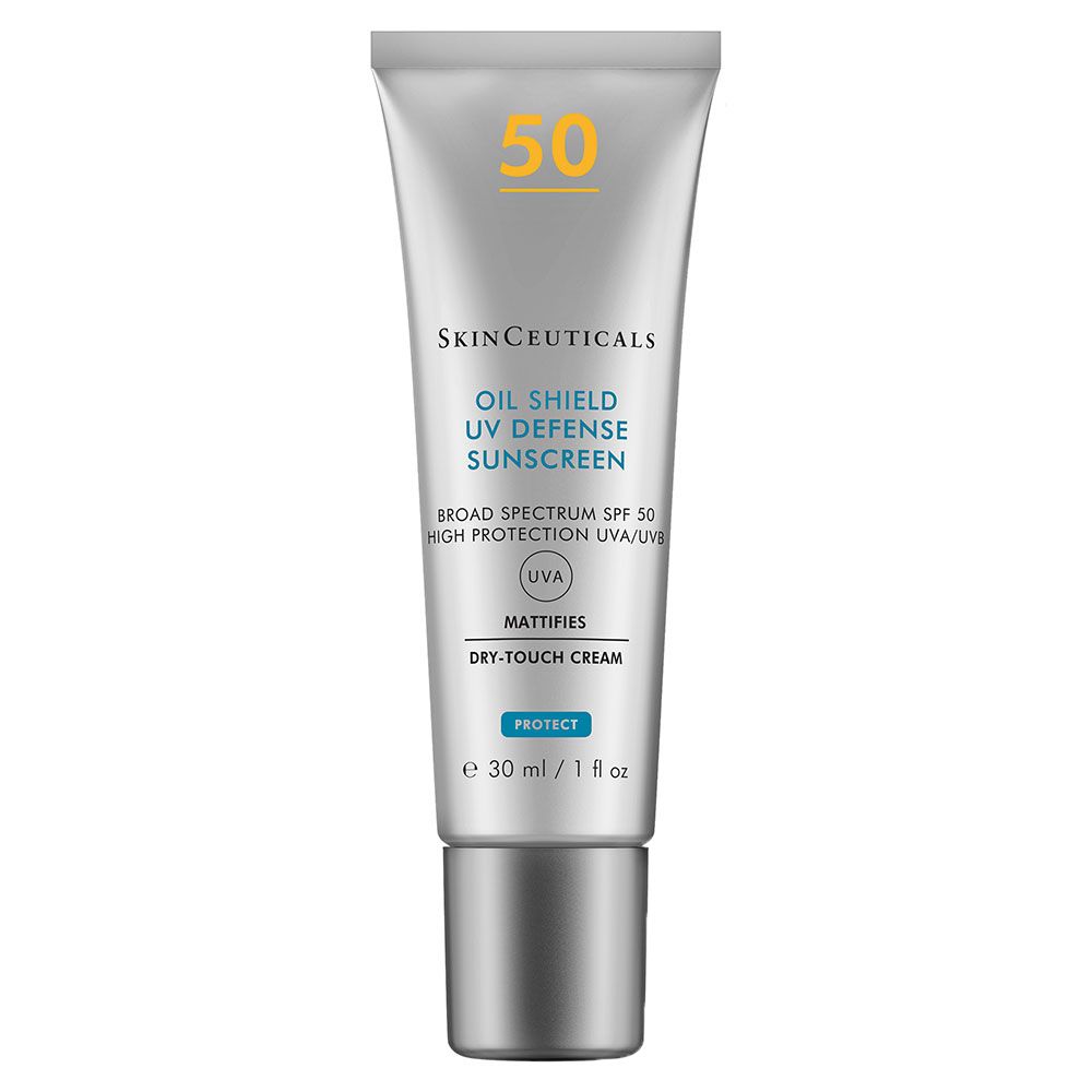 Skinceuticals Oil Shield UV Defense Crème de Photoprotection Quotidienne Matifiante SPF 50 30ml
