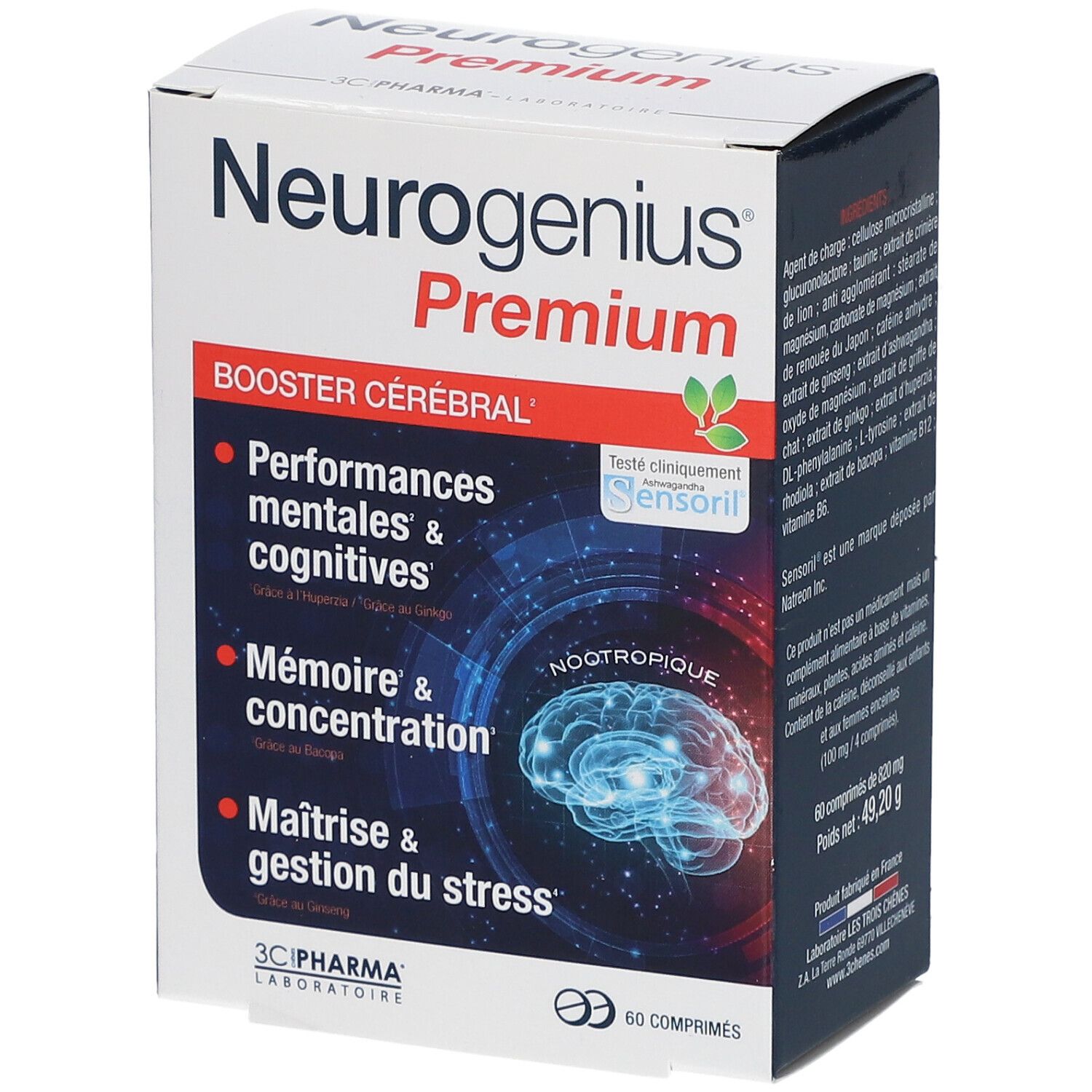 3C PHARMA® Neurogenius® Premium