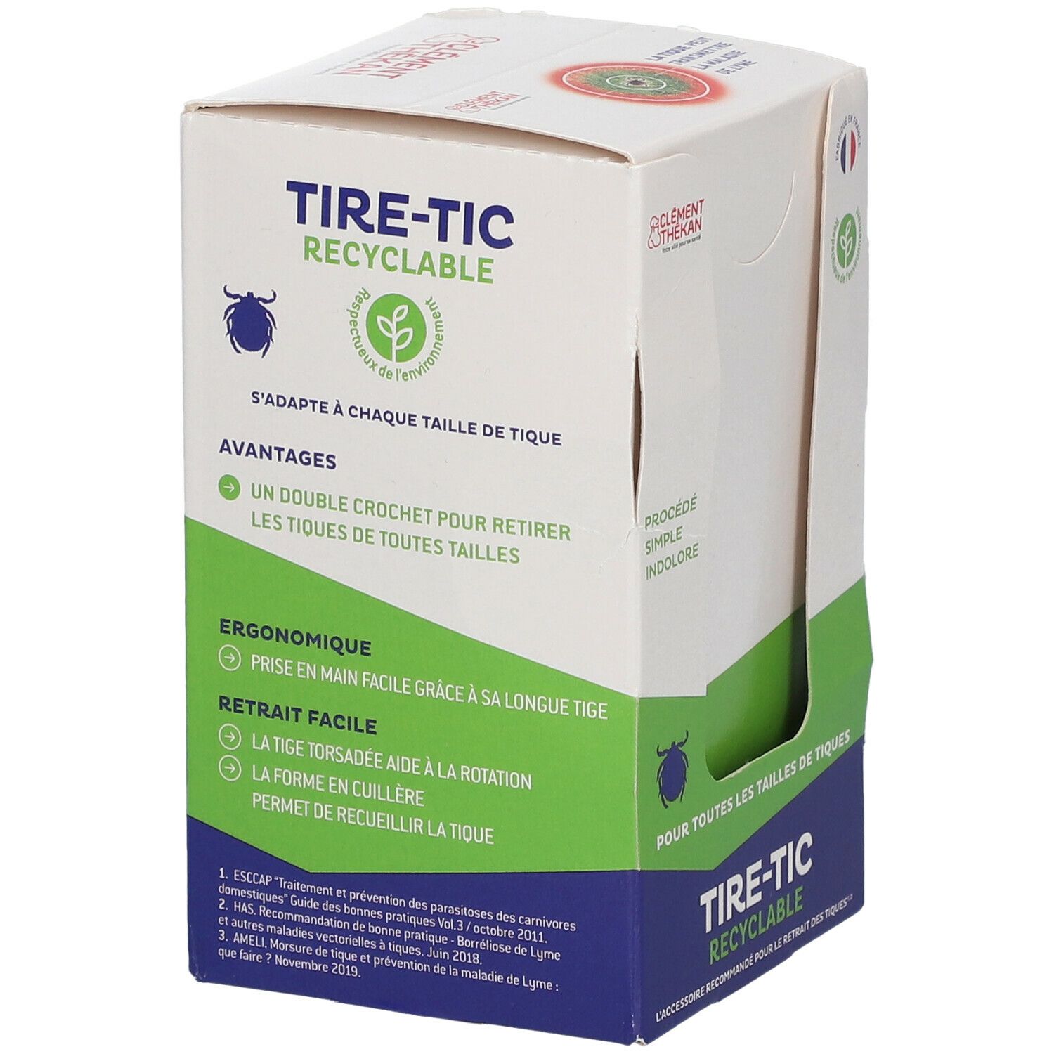 Clement Thekan Tire-tic Retrait Facile Des Tiques - EAN DE COMMANDE