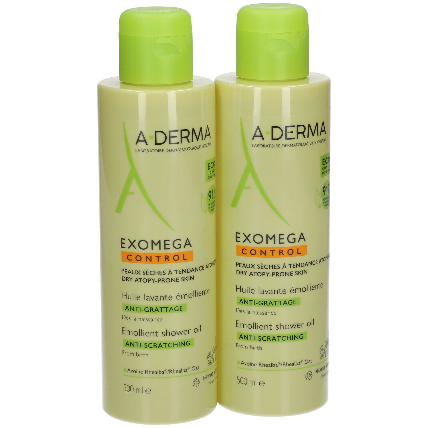 A-DERMA EXOMEGA CONTROL Huile lavante émolliente anti-grattage