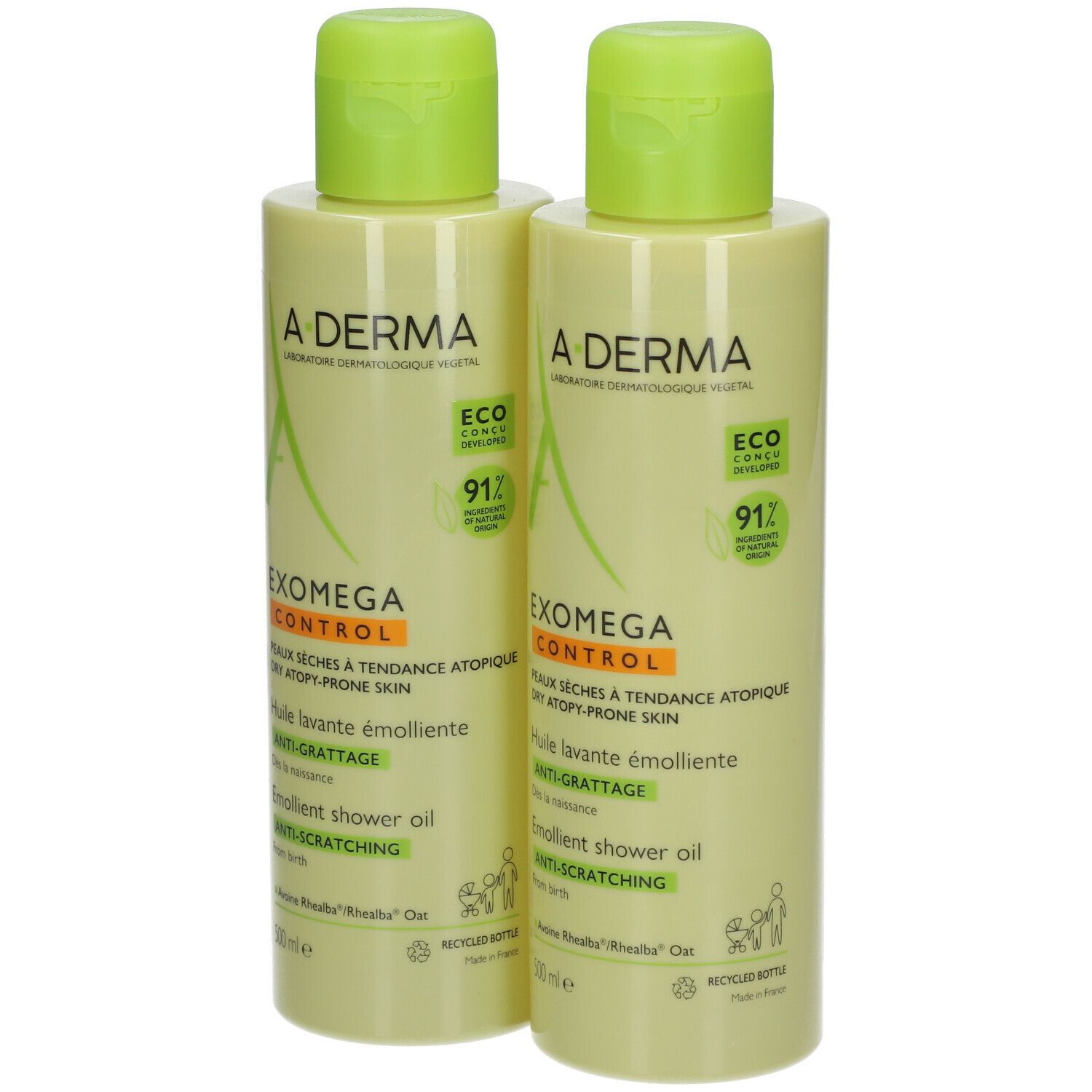 A-DERMA EXOMEGA CONTROL Huile lavante émolliente anti-grattage