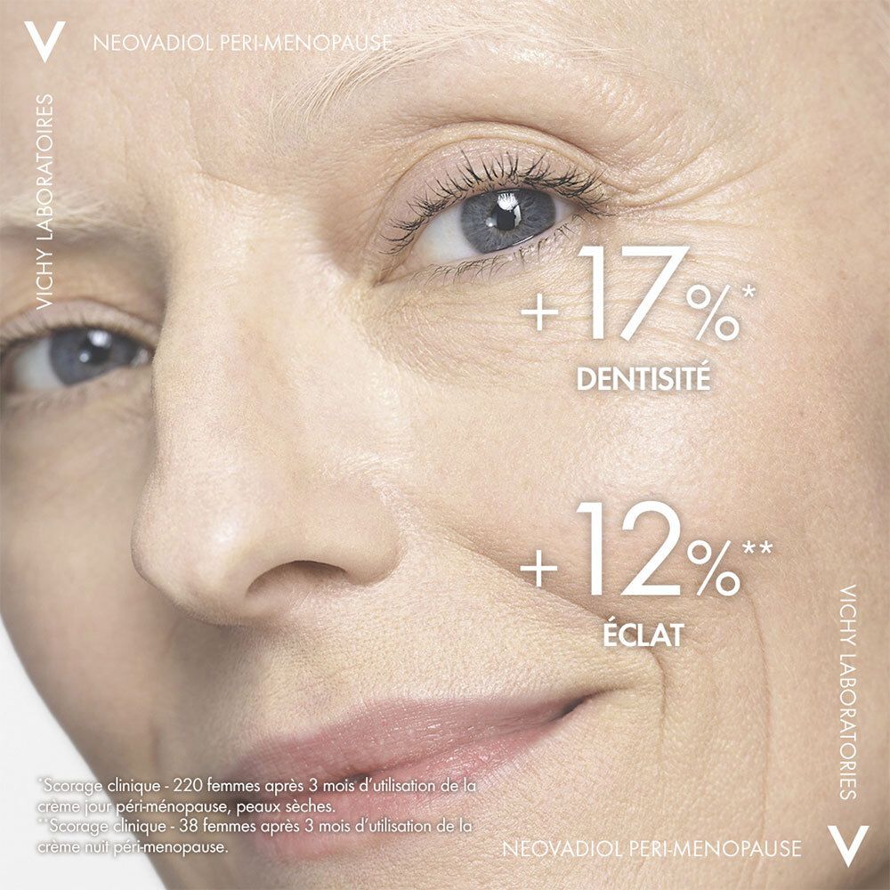 VICHY NEOVADIOL PERI-MENOPAUSE Creme jour redensifiant liftante - Peau sèche