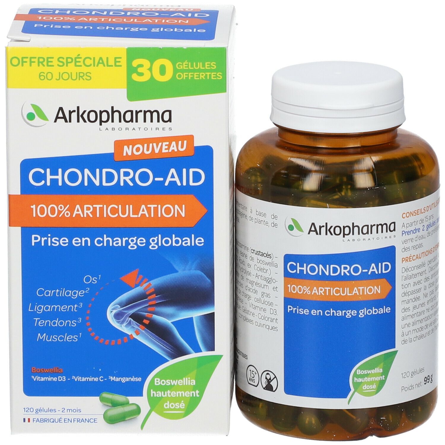Arkopharma CHONDRO-AID® 100% Articulation
