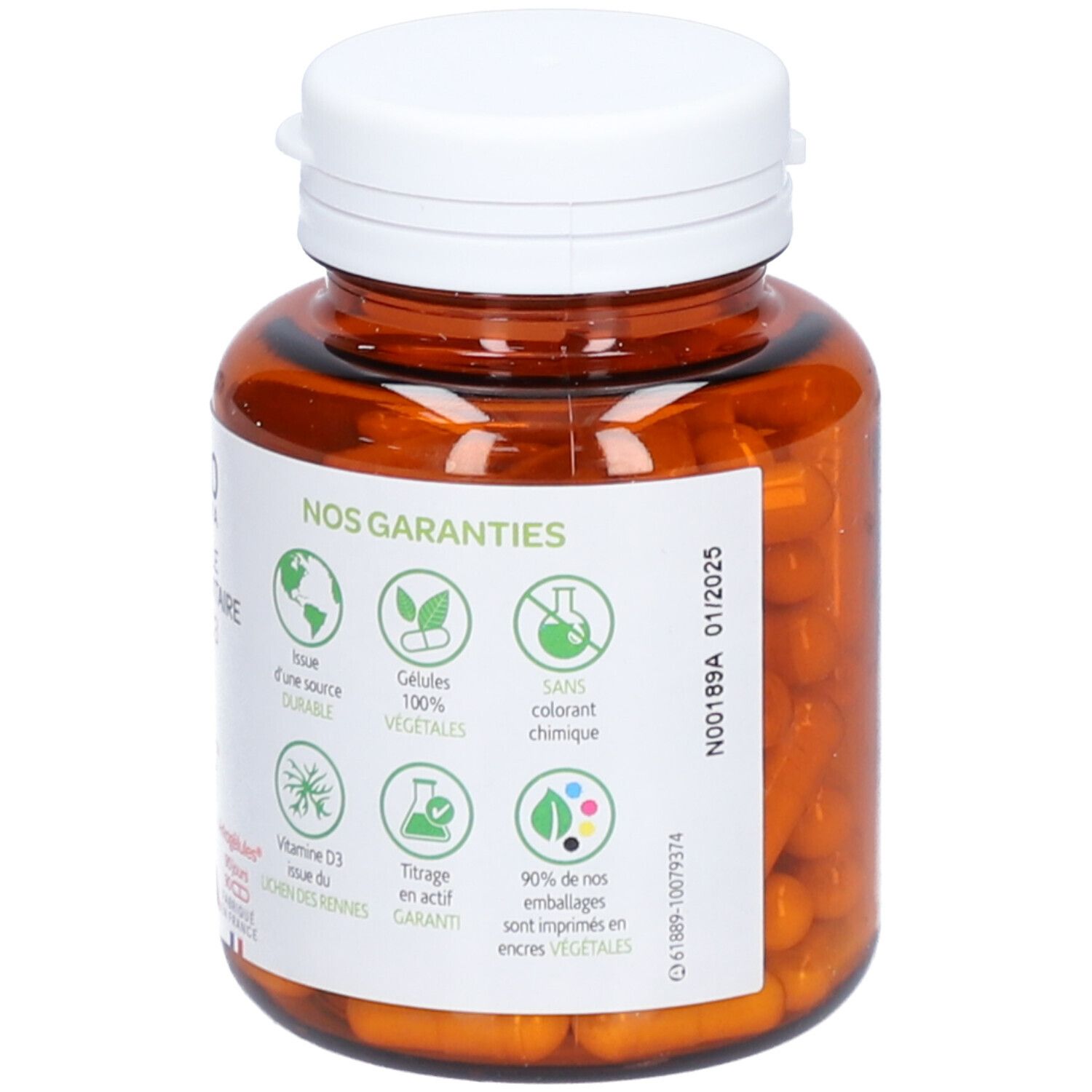 Arkopharma Arkogélules® Vitamine D3 végétale