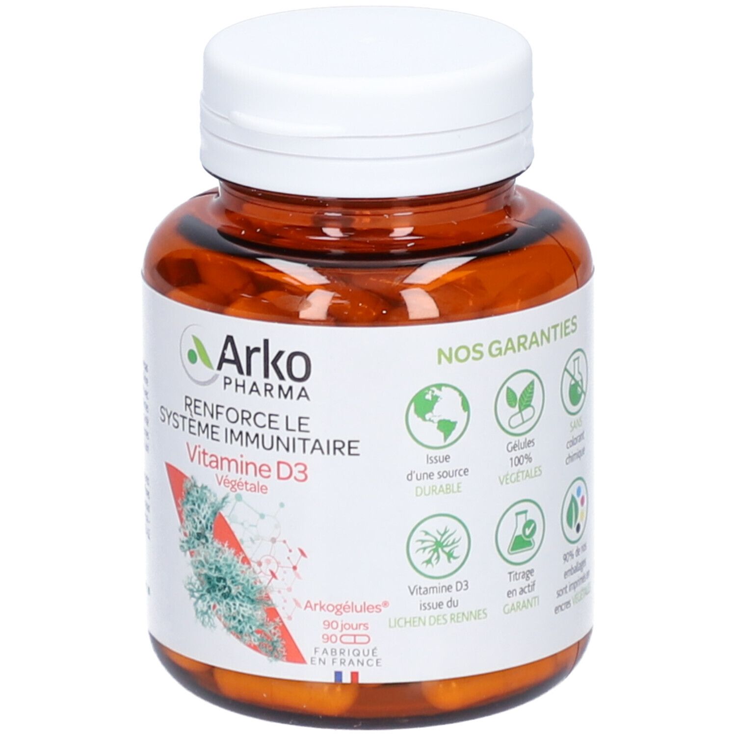 Arkopharma Arkogélules® Vitamine D3 végétale