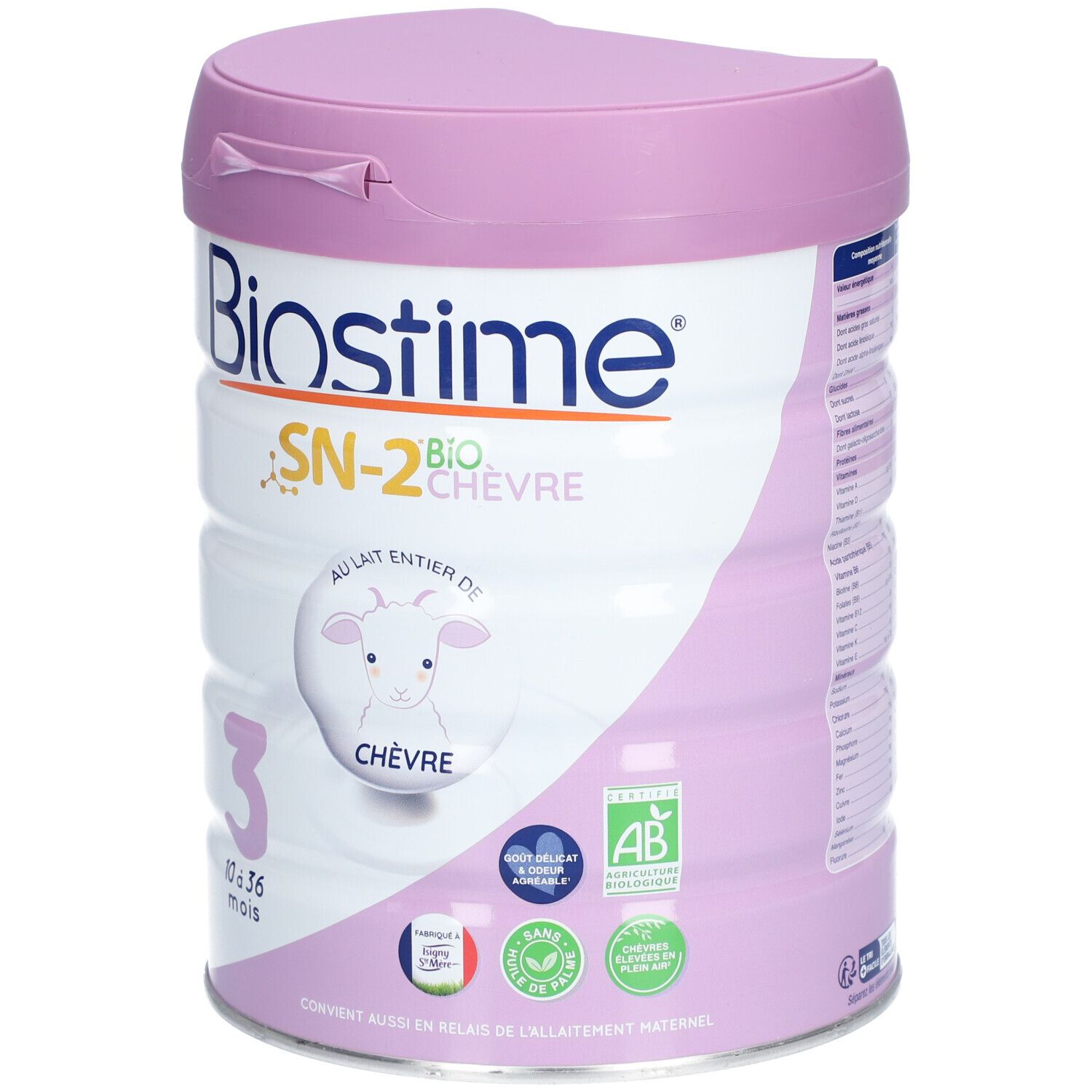 BIOSTIME® SN-2 Bio Lait de chèvre 3ème âge 10 à 36 mois