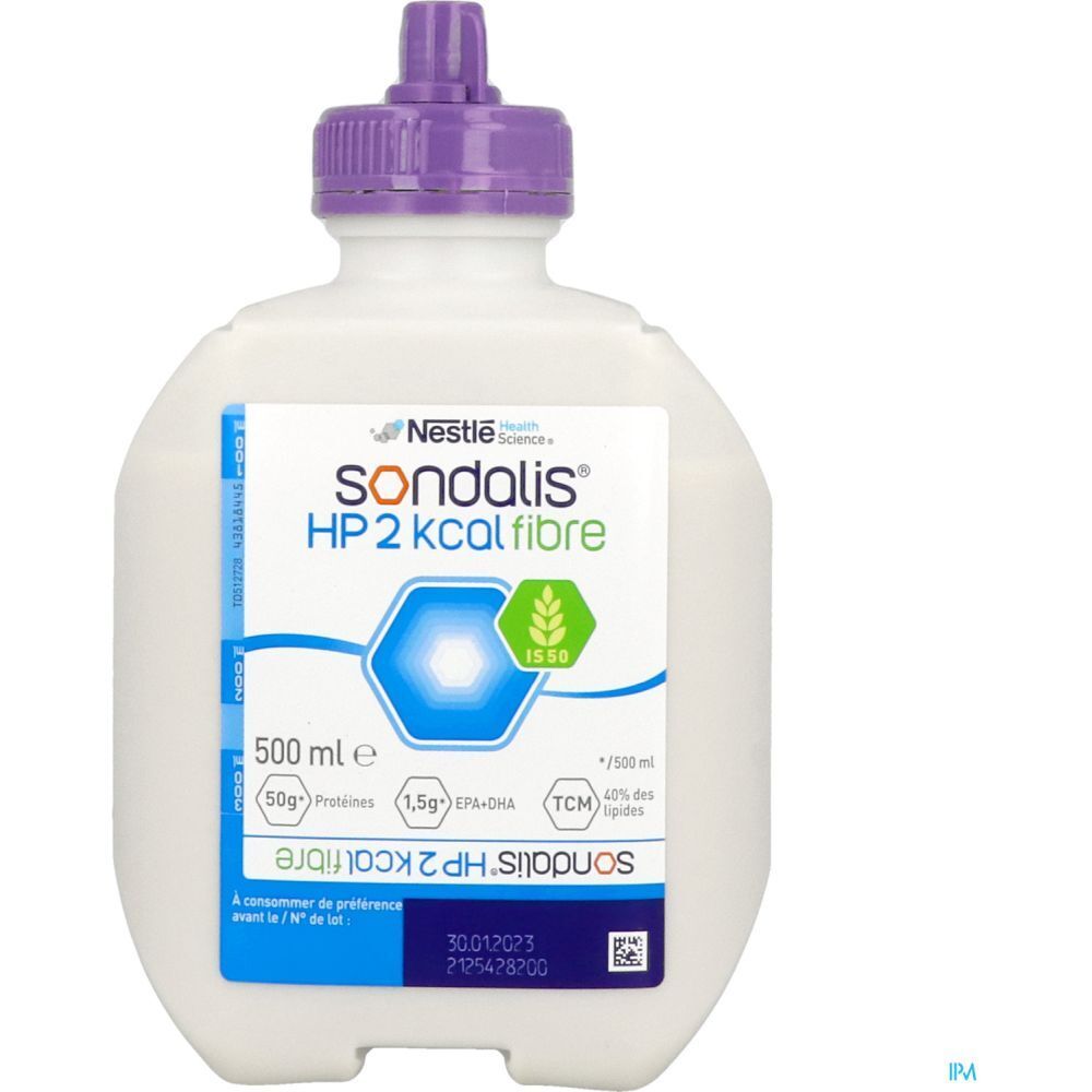 Sondalis HP 2 Kcal Fibres nutrition entérale