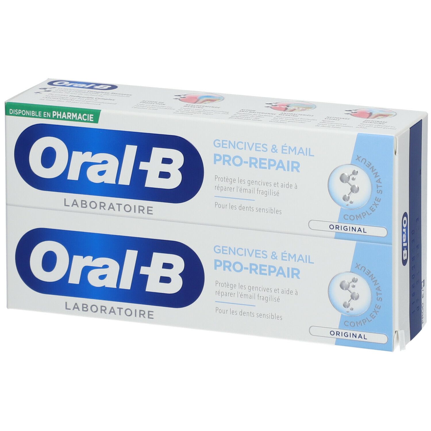 Oral-B Laboratoire Gencives & Email Pro-Repair Original Dentifrice