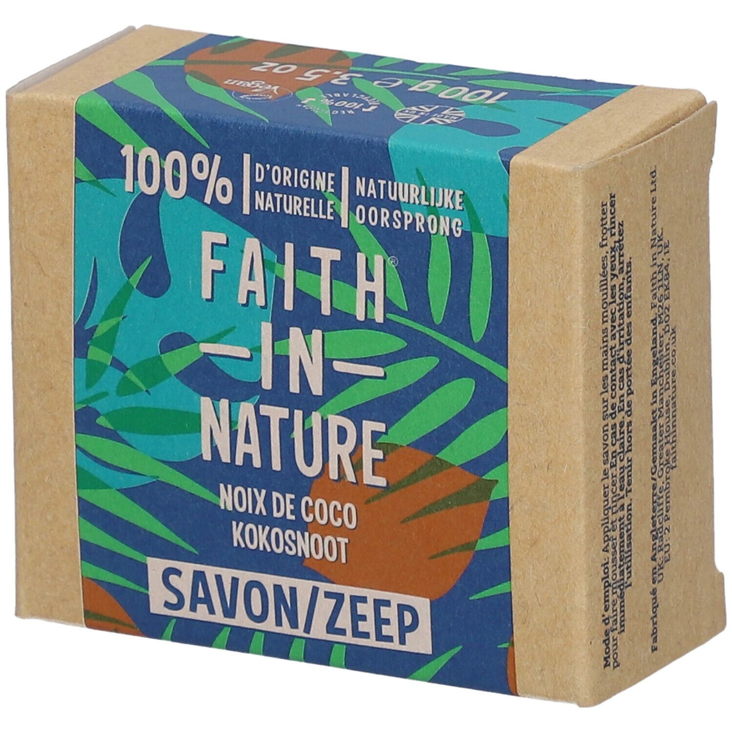 FAITH® IN NATURE Savon Mains à la Noix de Coco