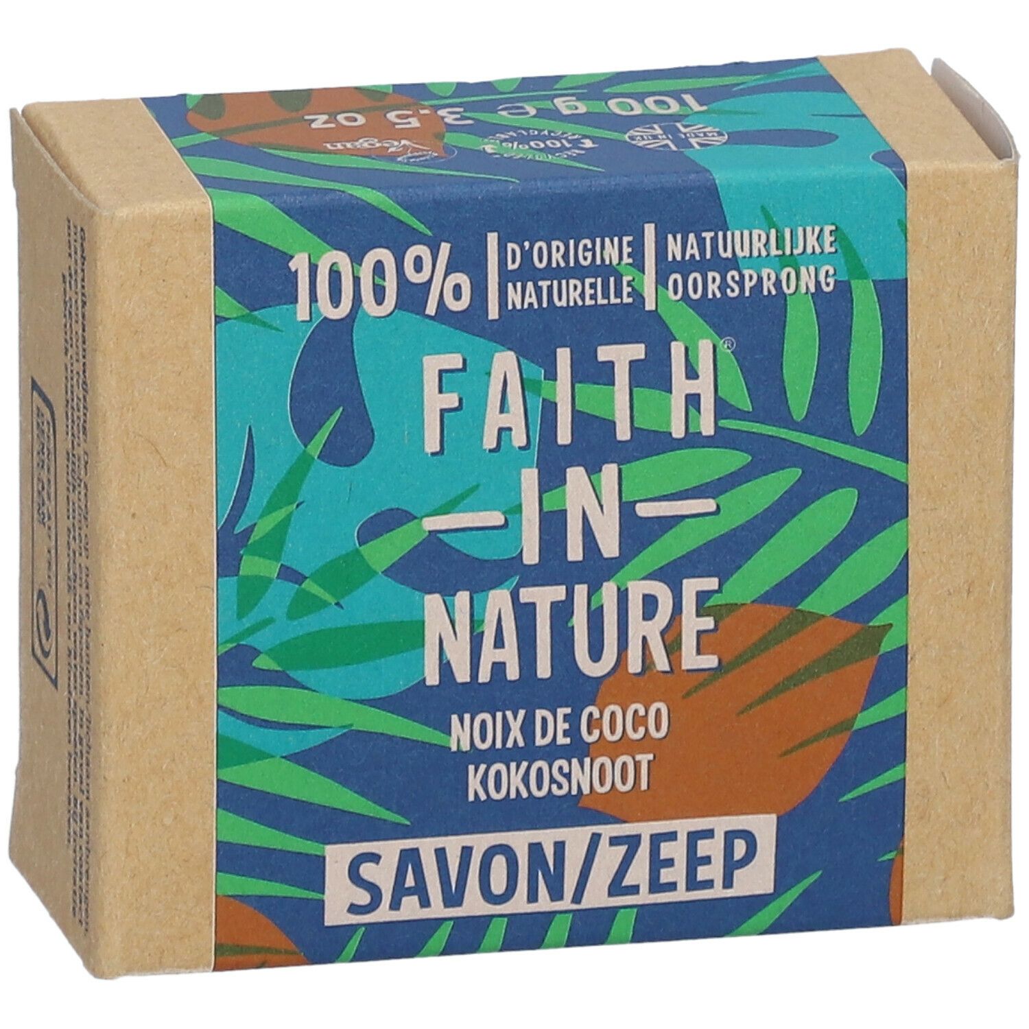 FAITH® IN NATURE Savon Mains à la Noix de Coco