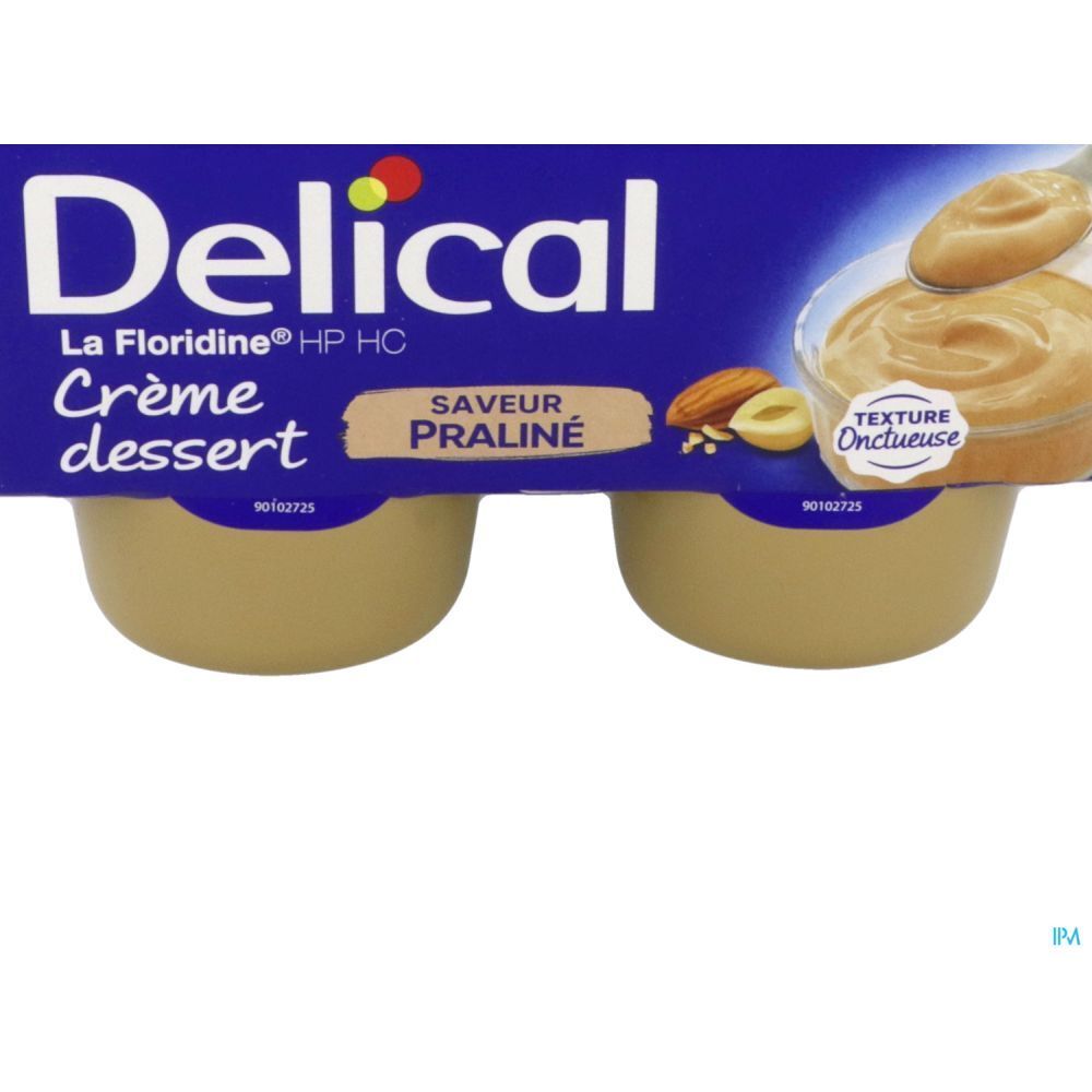 Delical La Floridine HP HC Crème Dessert, Denrée alimentaire destinée à des fins médicales